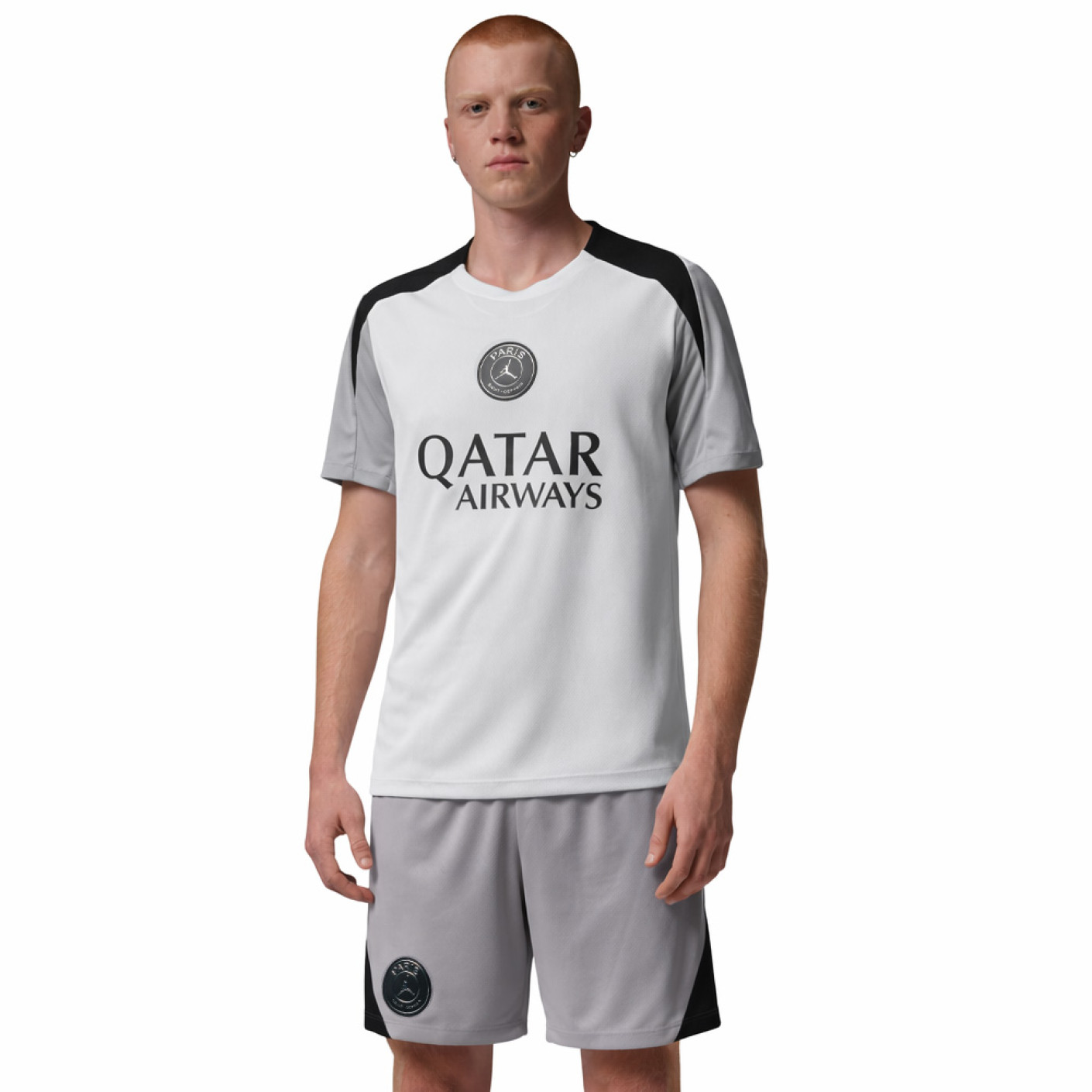 Nike Paris Saint-Germain x Jordan Strike Trainingsset 2025-2026 Grijs Zwart