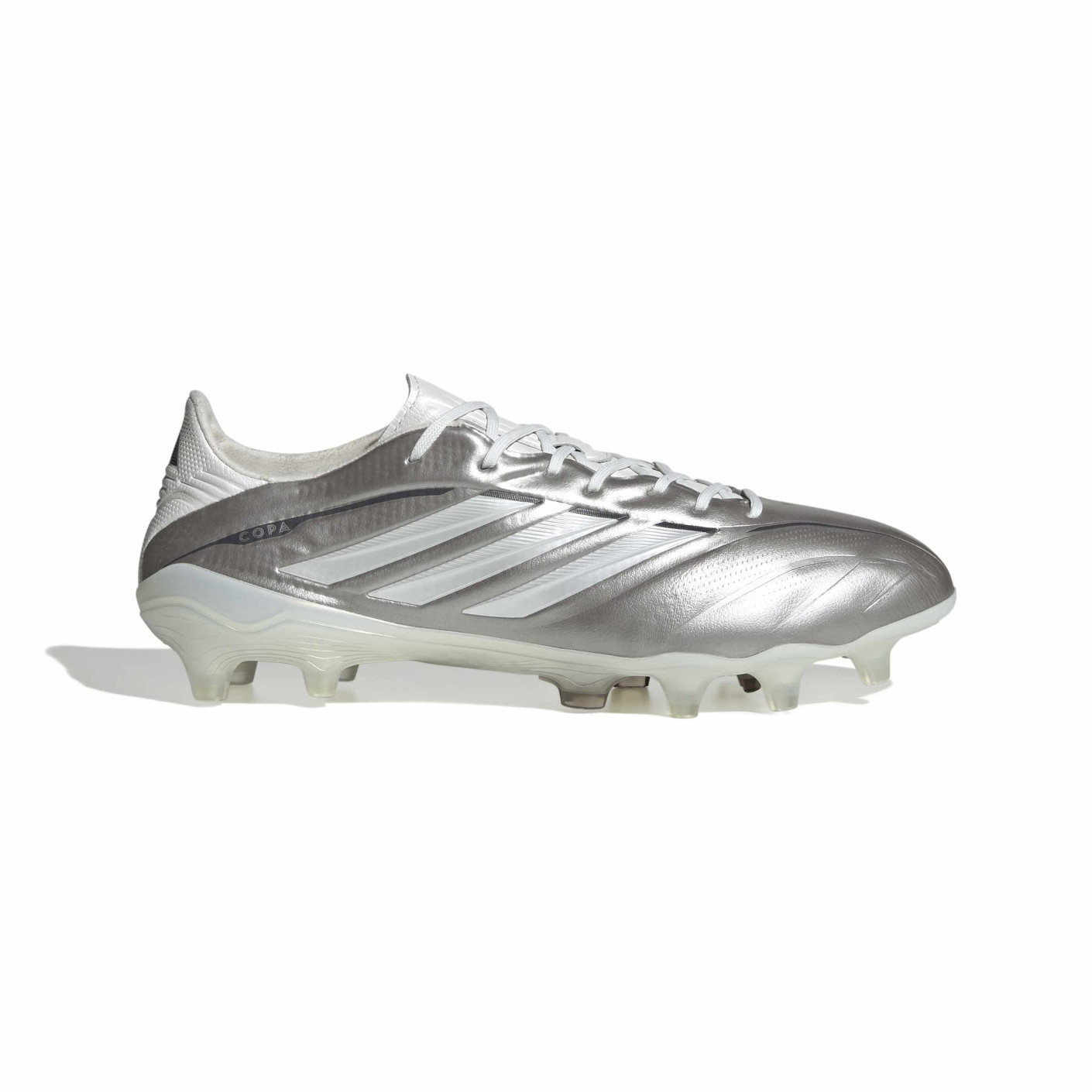 adidas Copa Pure IV Elite Gras Football Boots (FG) Silver White Dark Grey