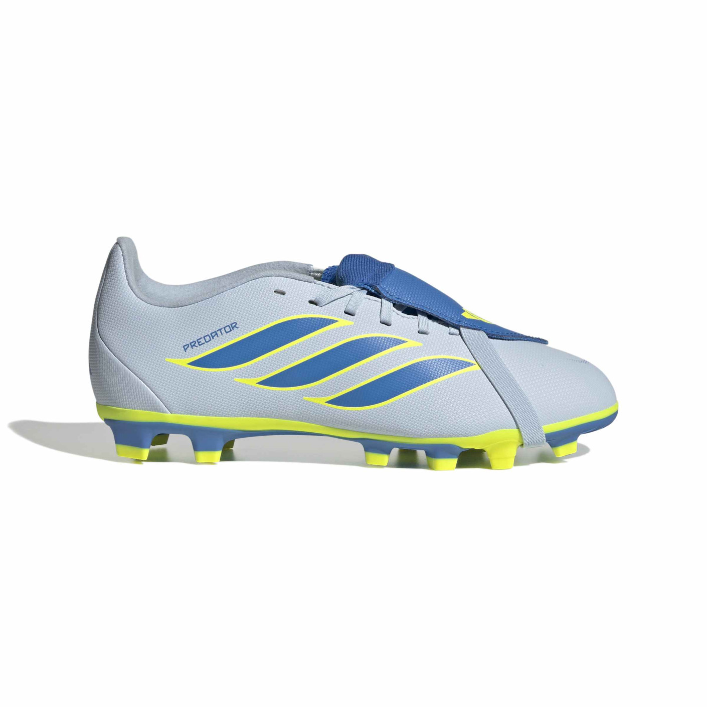 adidas Predator Club FT Grass/Artificial Grass Football Boots (MG) Kids Light Blue Blue Yellow