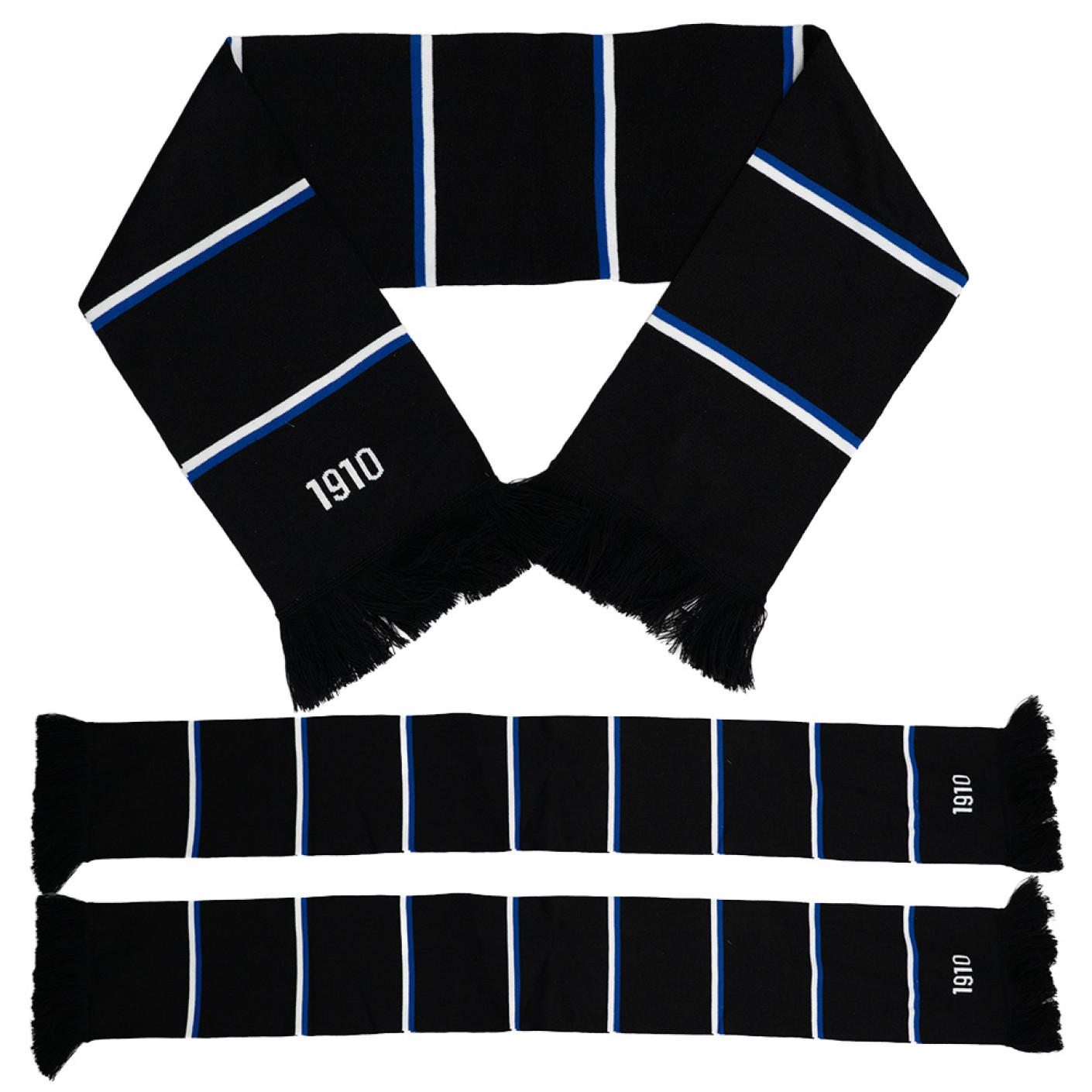 PEC Zwolle Sjaal Strepen 1910 Zwart