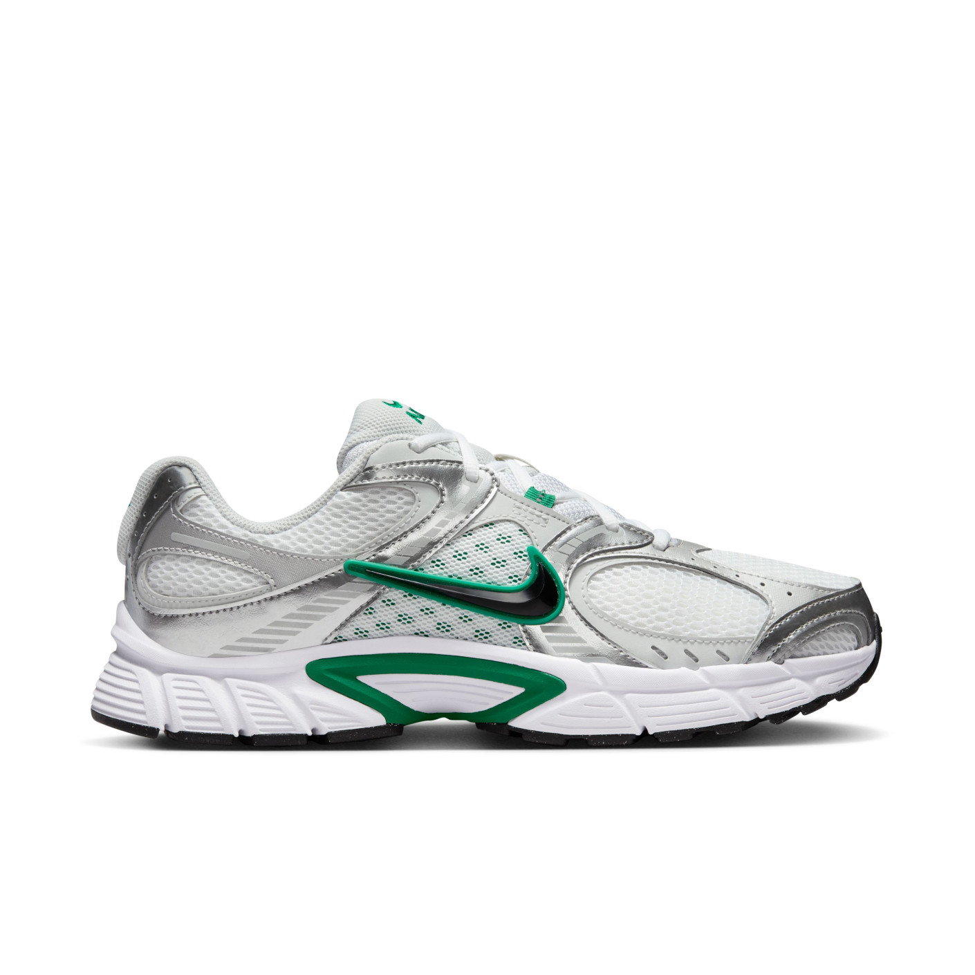 Nike V5 RNR Sneakers Wit Zilvergrijs Groen Zwart