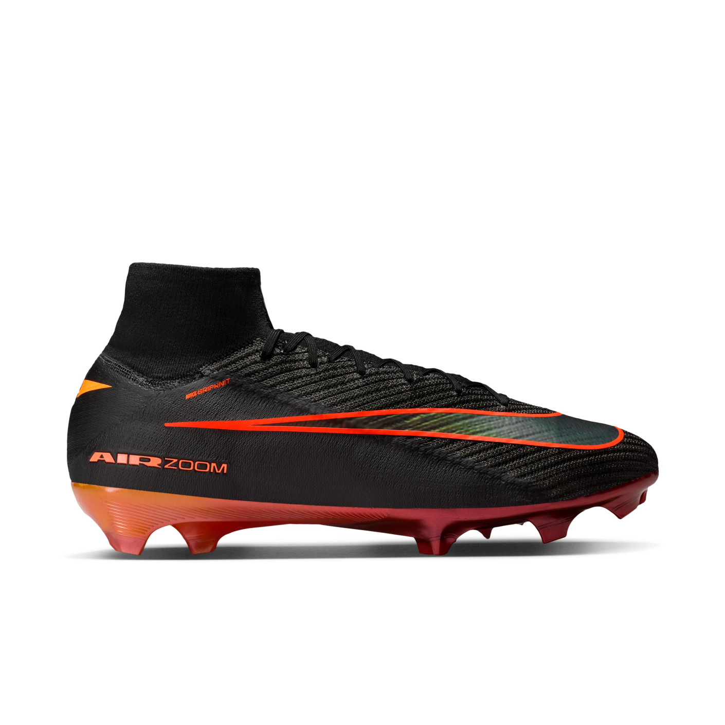Nike Zoom Mercurial Superfly 10 LV8 Elite Gras Football Boots (FG) Black Orange Multicolor