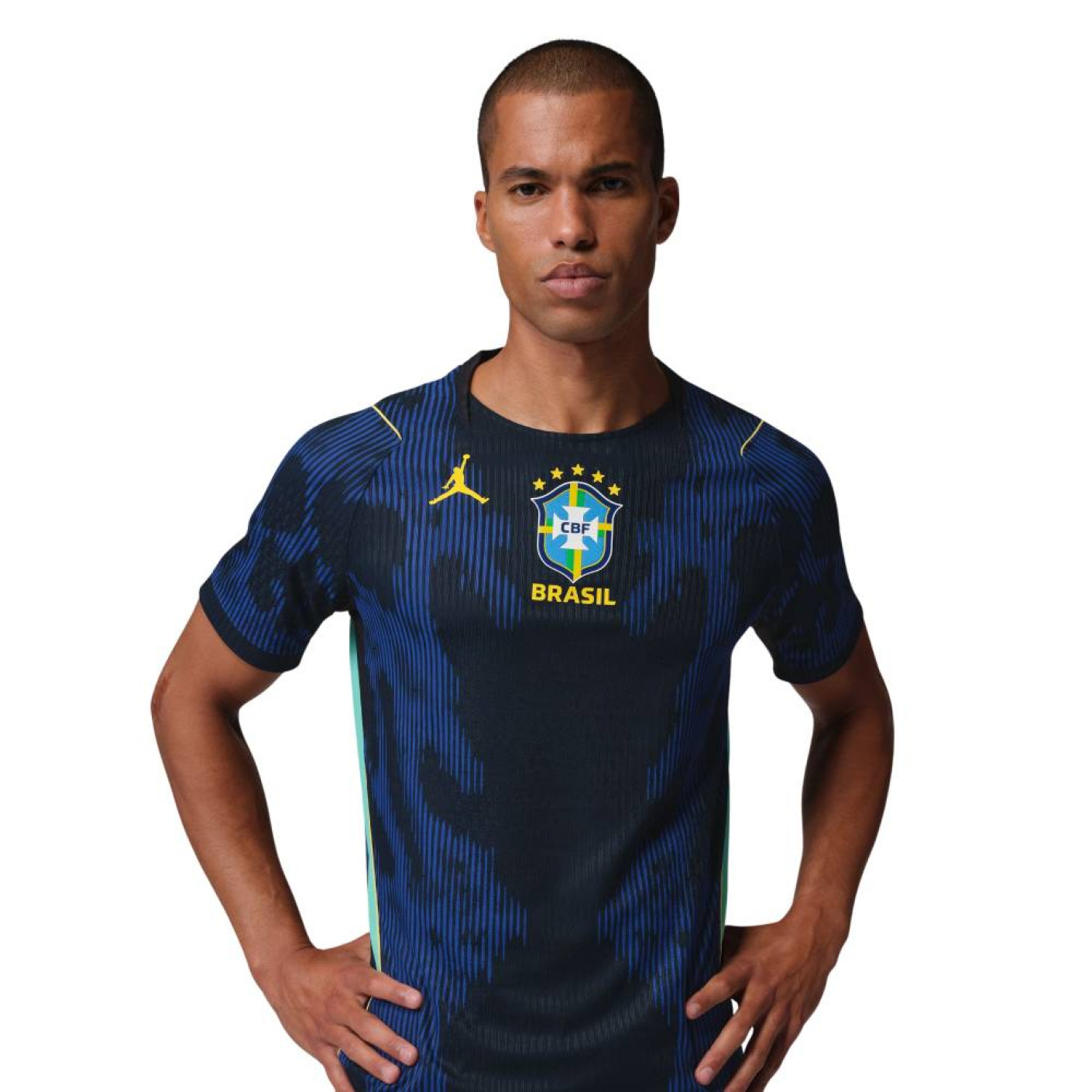 Nike Brazil x Jordan Authentic Away Shirt 2026-2028 - Voetbalshop.nl