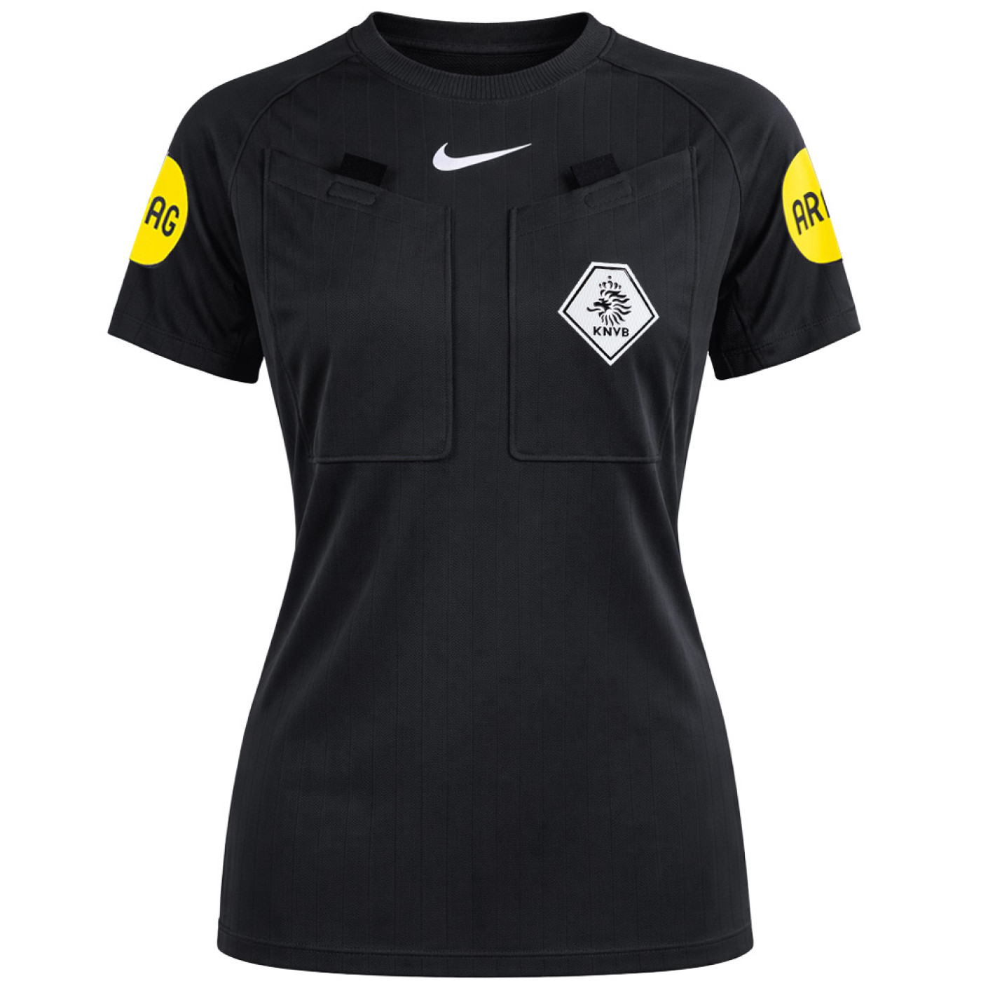 Nike KNVB Scheidsrechtersshirt 2026-2028 Dames Zwart Wit