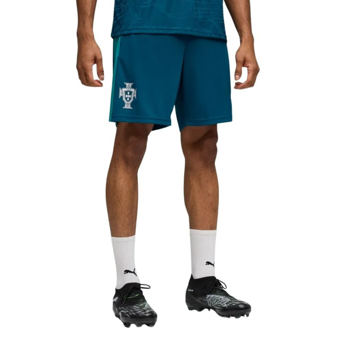 PUMA Portugal Training Short 2026-2028 Teal White