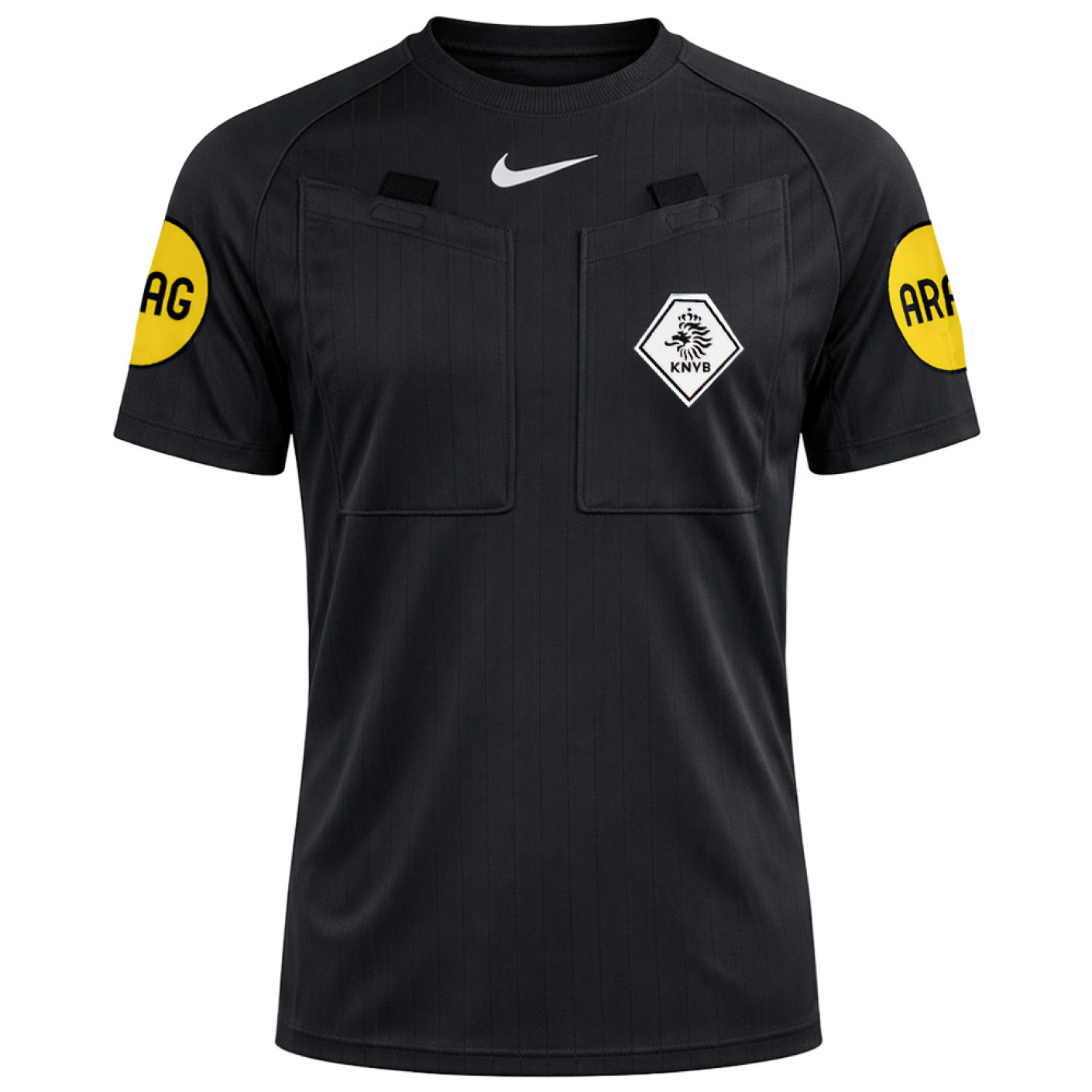 Nike KNVB Scheidsrechtersshirt 2026-2028 Zwart Wit