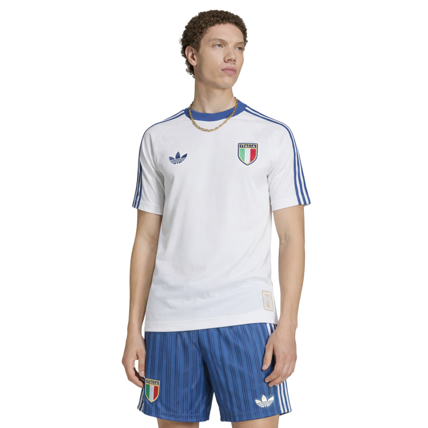 adidas Italië Originals Set Wit Blauw