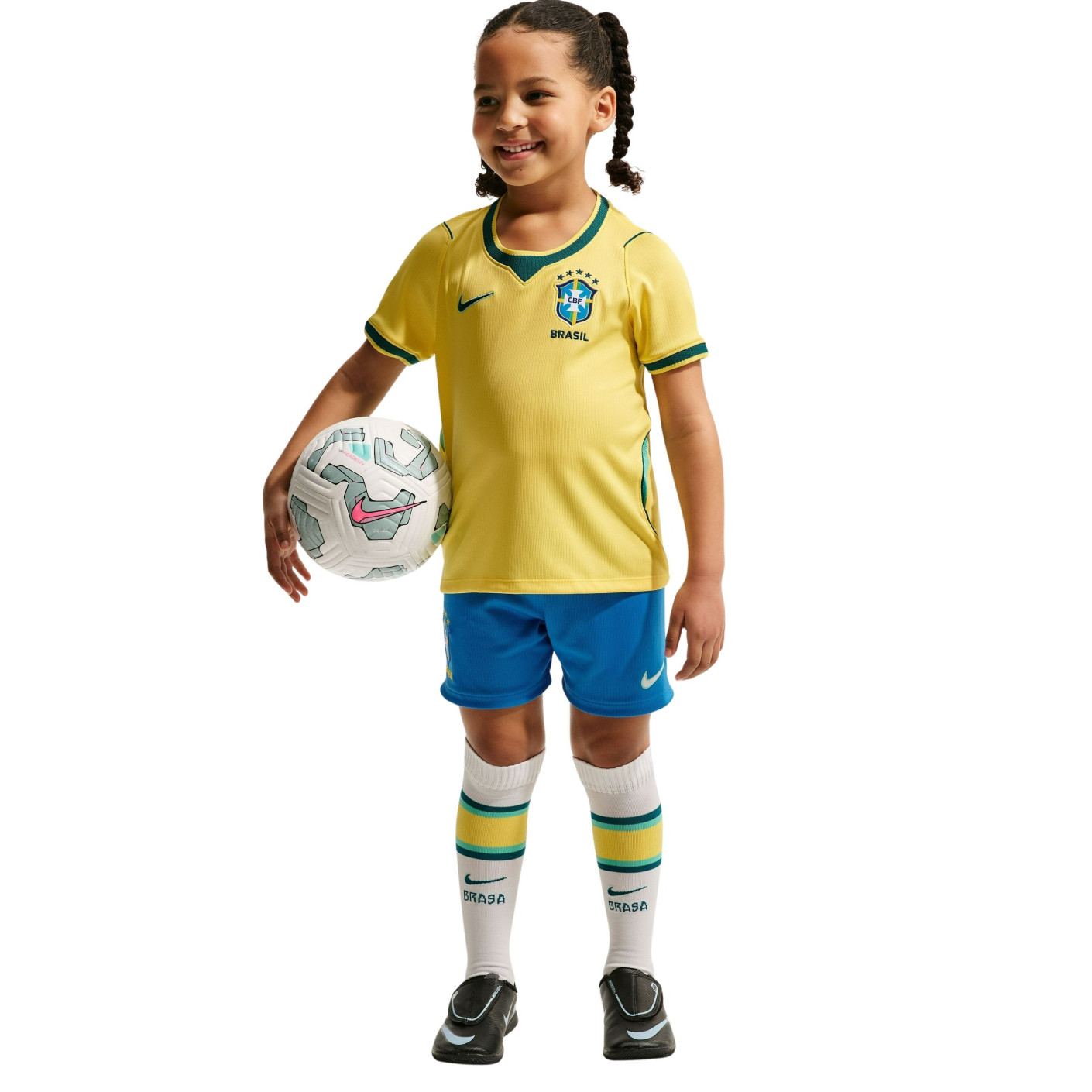 Nike Brazil Minikit Home 2026-2028 Preschoolers