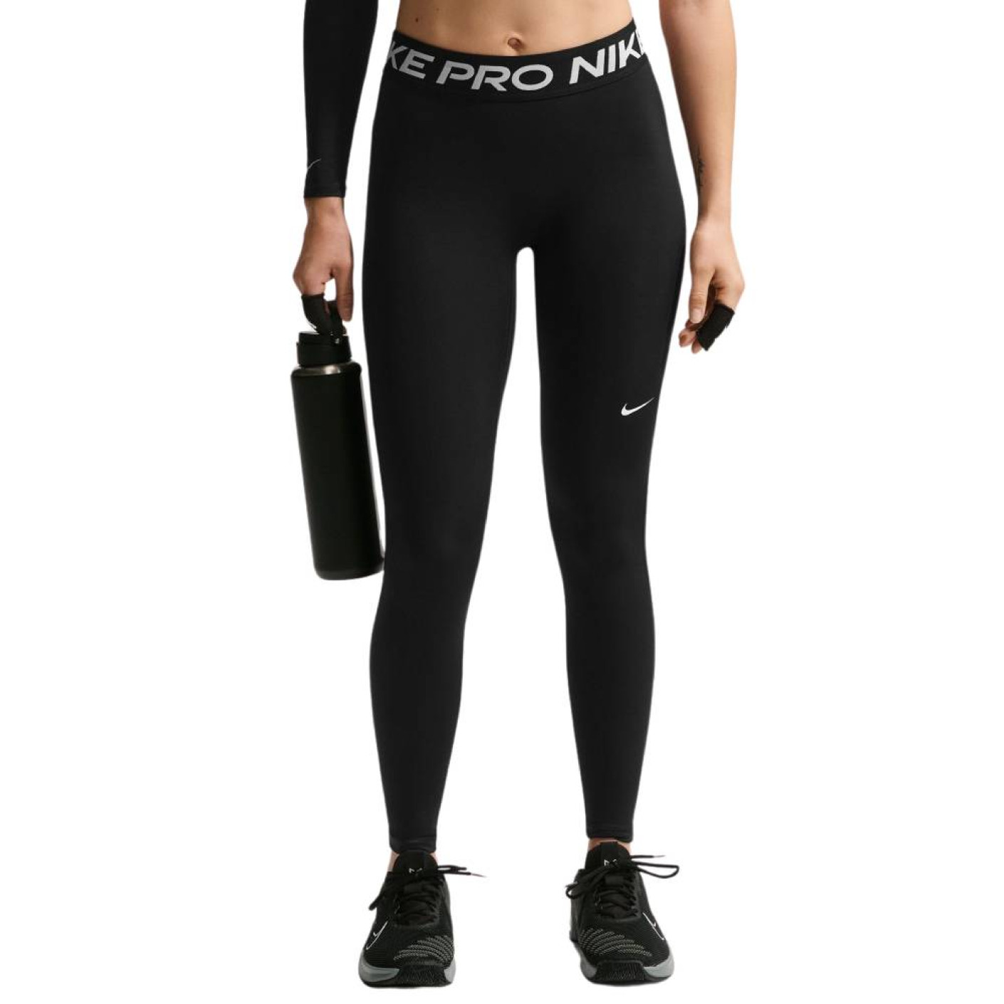 Nike Pro Sports Women's Leggings Black White