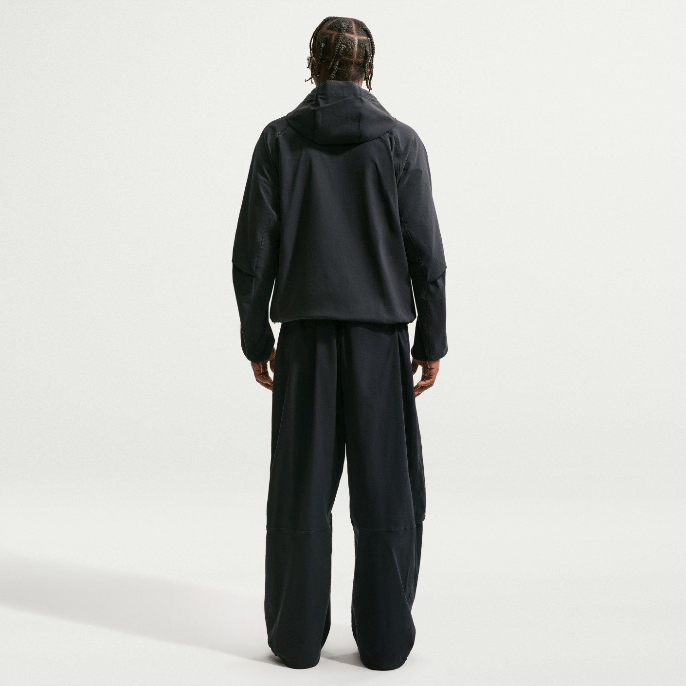 Nike Tech Woven Windrunner Jacket Black - Voetbalshop.nl