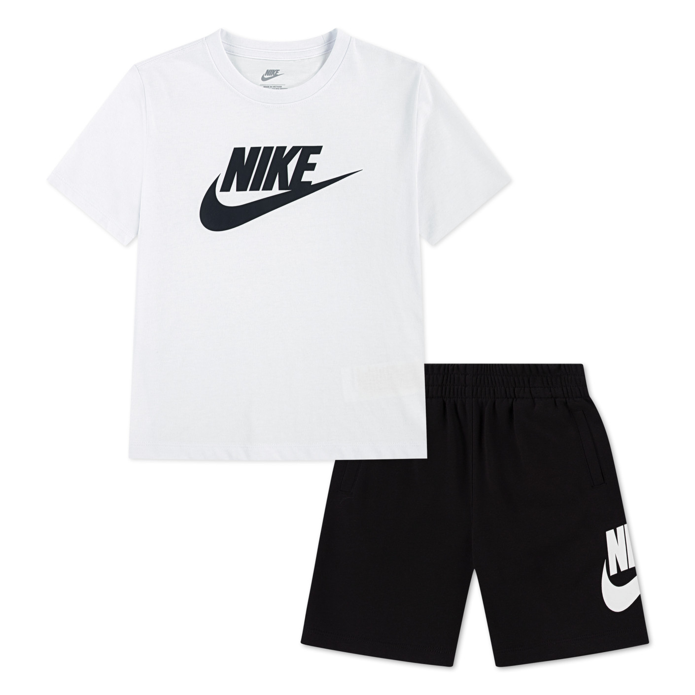 Nike Club Summer Set Preschoolers White Black White