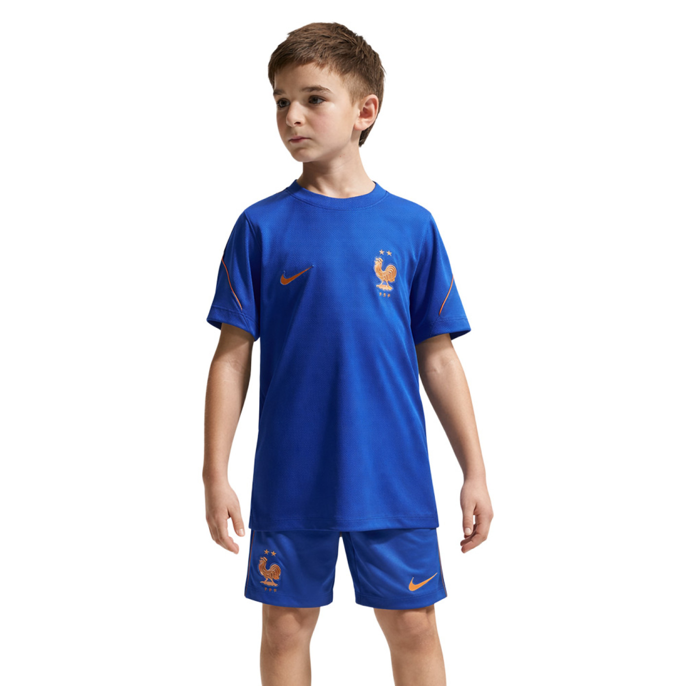Nike Frankrijk Strike Trainingsset 2026-2028 Kids Blauw Brons
