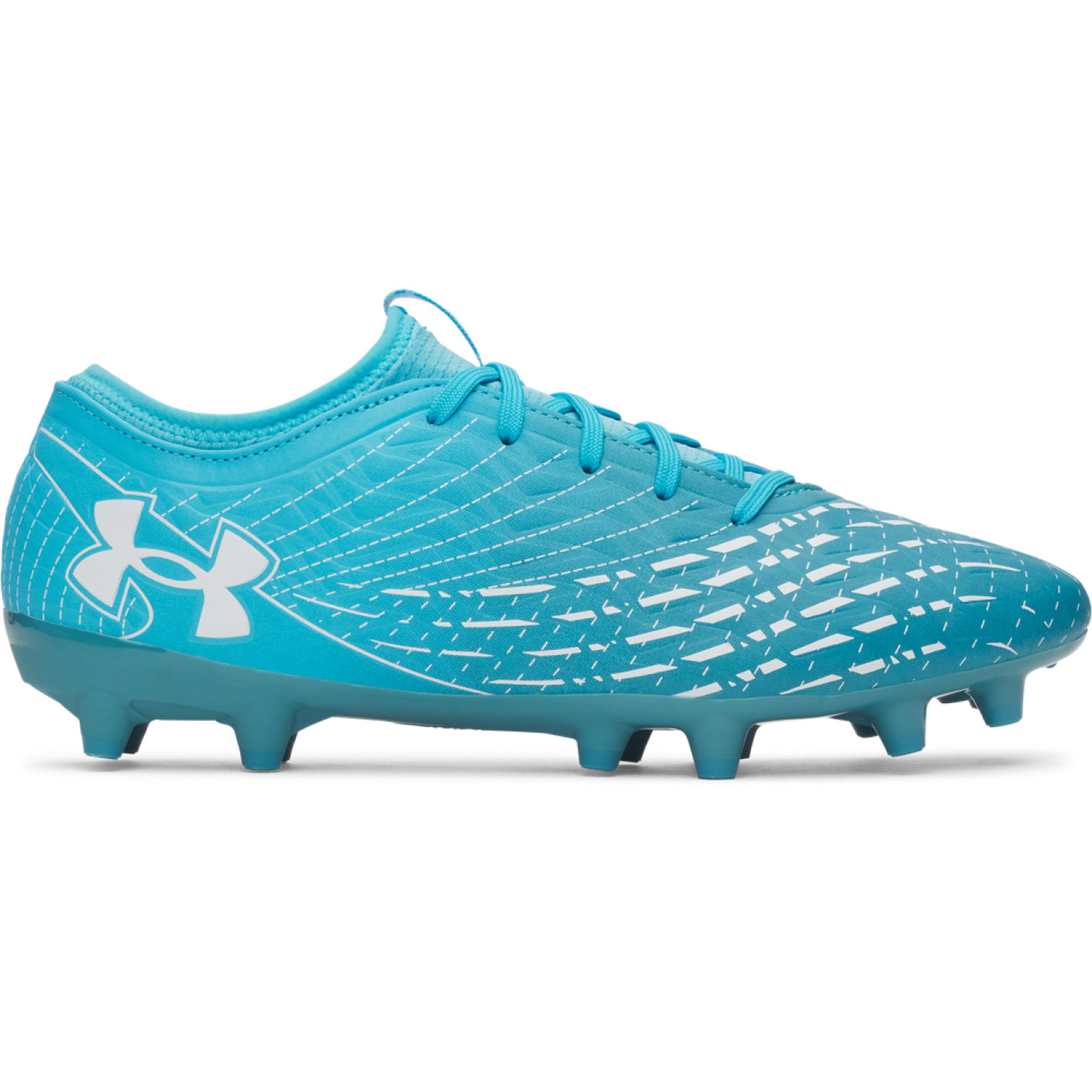 Under Armour Magnetico Select 5 Grass Football Boots (FG) Azure White