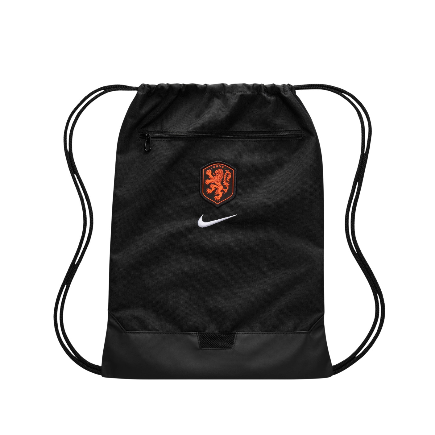 Nike Nederland Academy Gymtas Zwart Oranje Wit