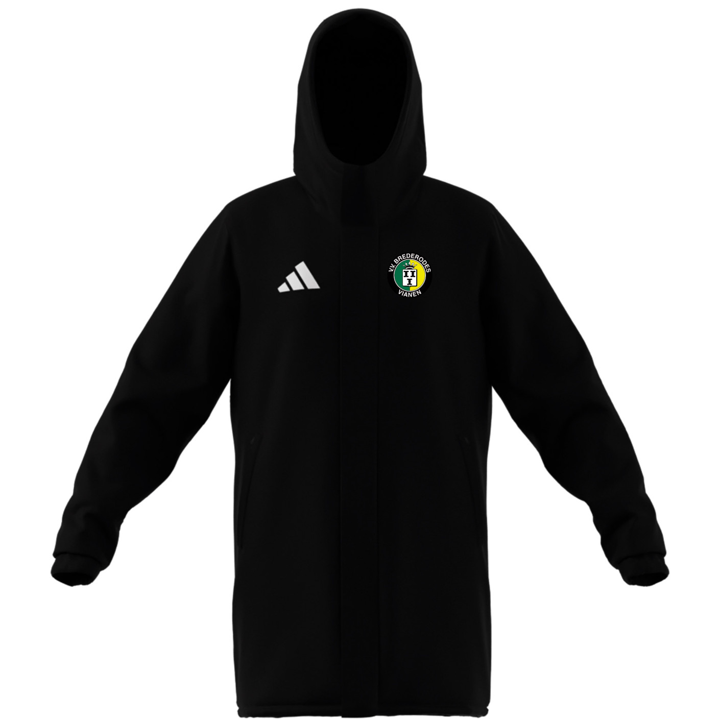 VV Brederodes Stadium Jacket Senior Zwart