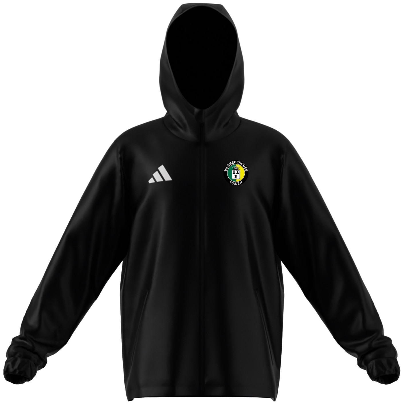VV Brederodes All Weather Jacket Junior Zwart