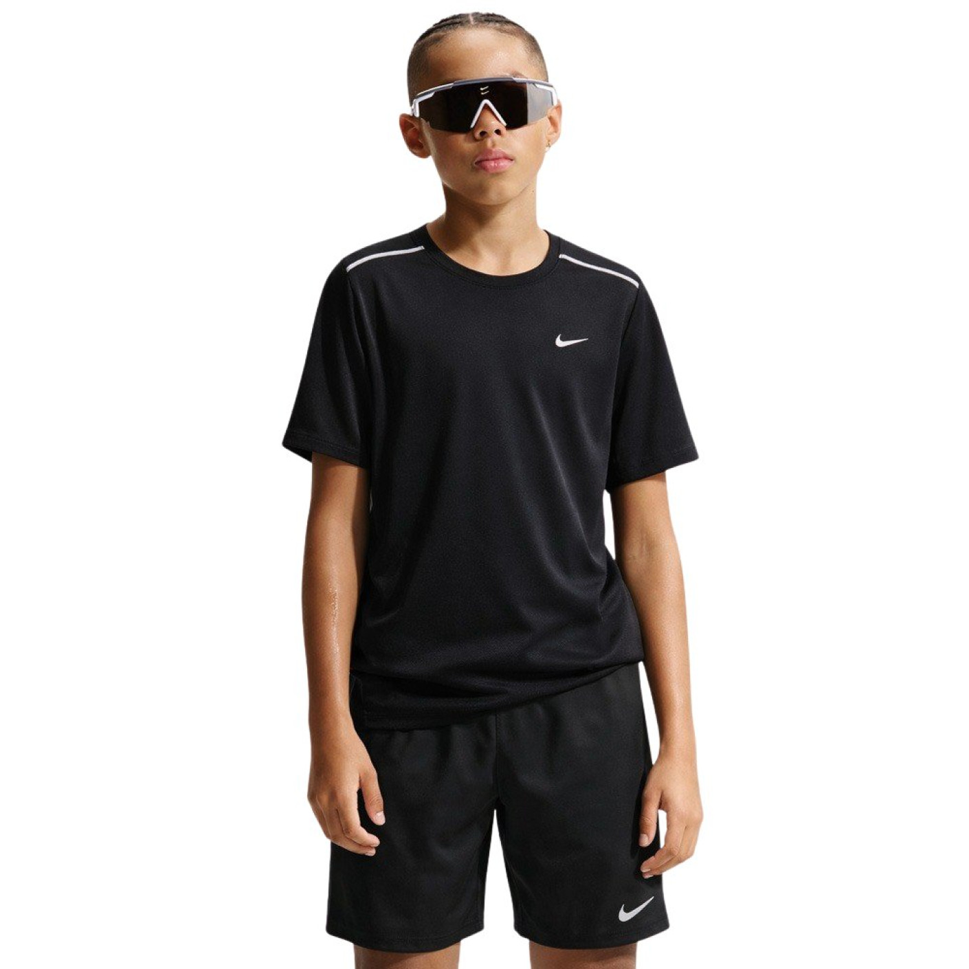 Nike Miler Training Set Kids Black Silver