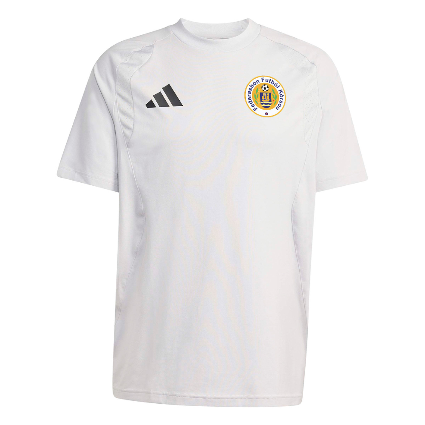 adidas FFK Curaçao Tiro Travel Trainingsshirt 2026-2028 Grijs