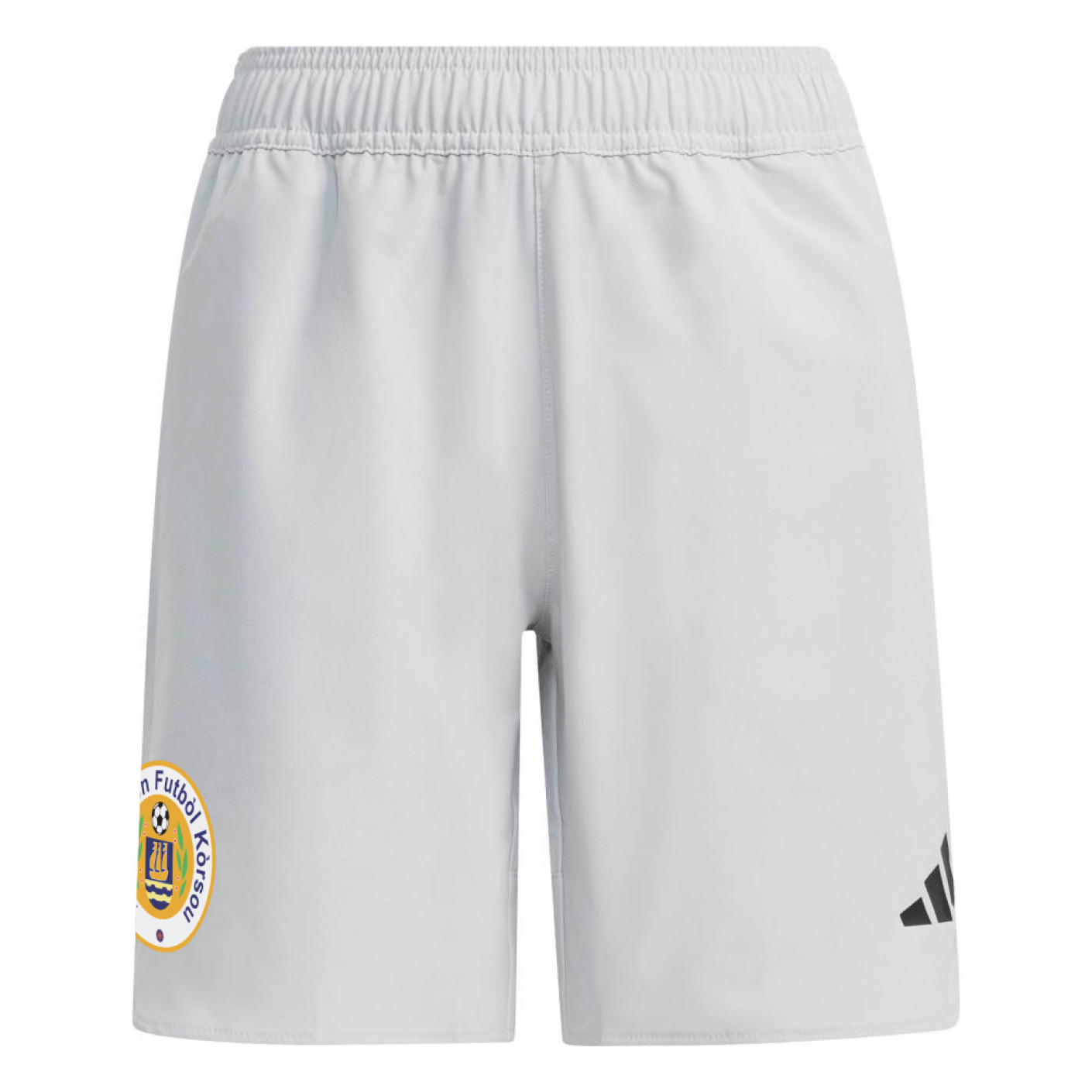 adidas FFK Curaçao Tiro Travel Short 2026-2028 Kids Grey