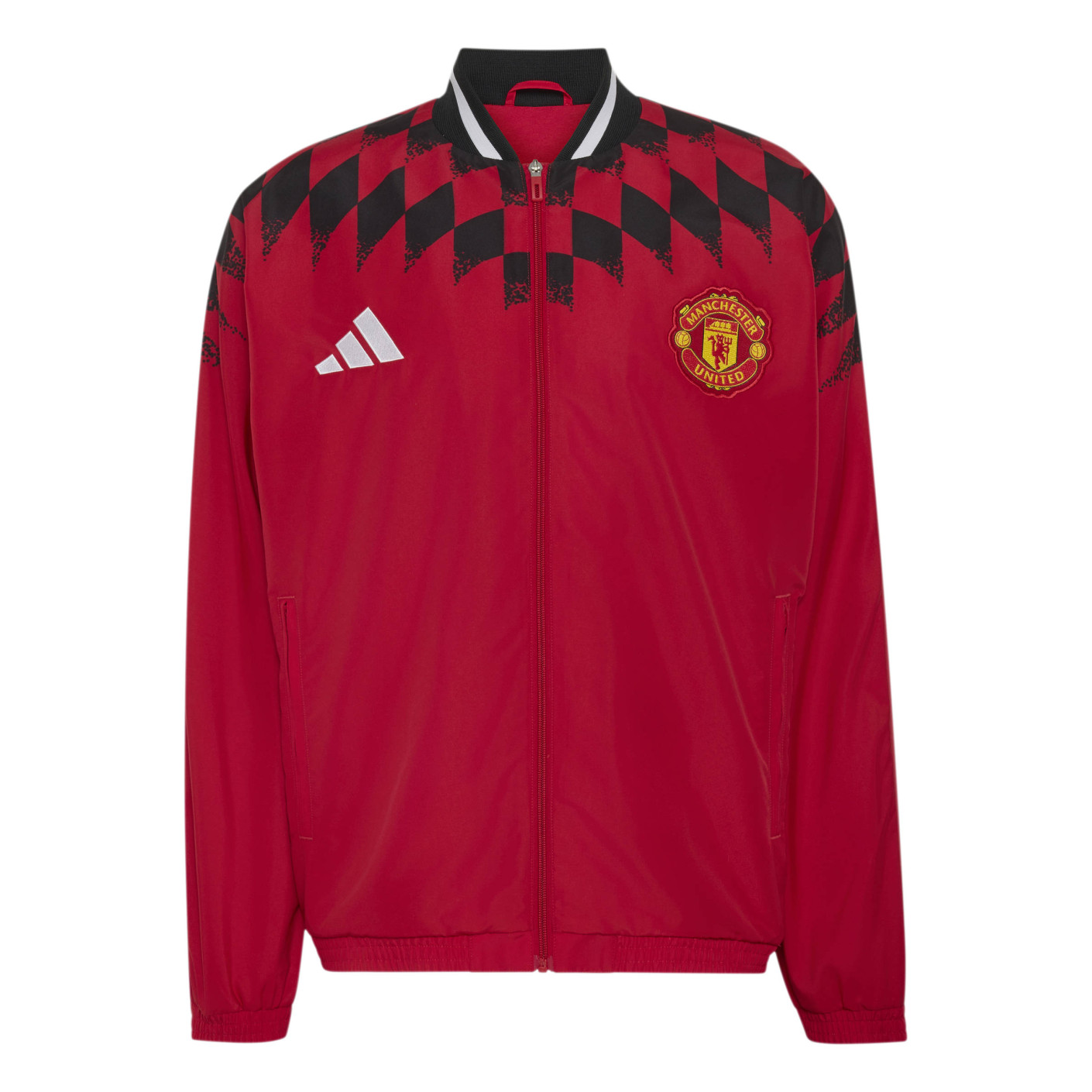 adidas Manchester United Stadium Training Jacket 2026-2027 Red