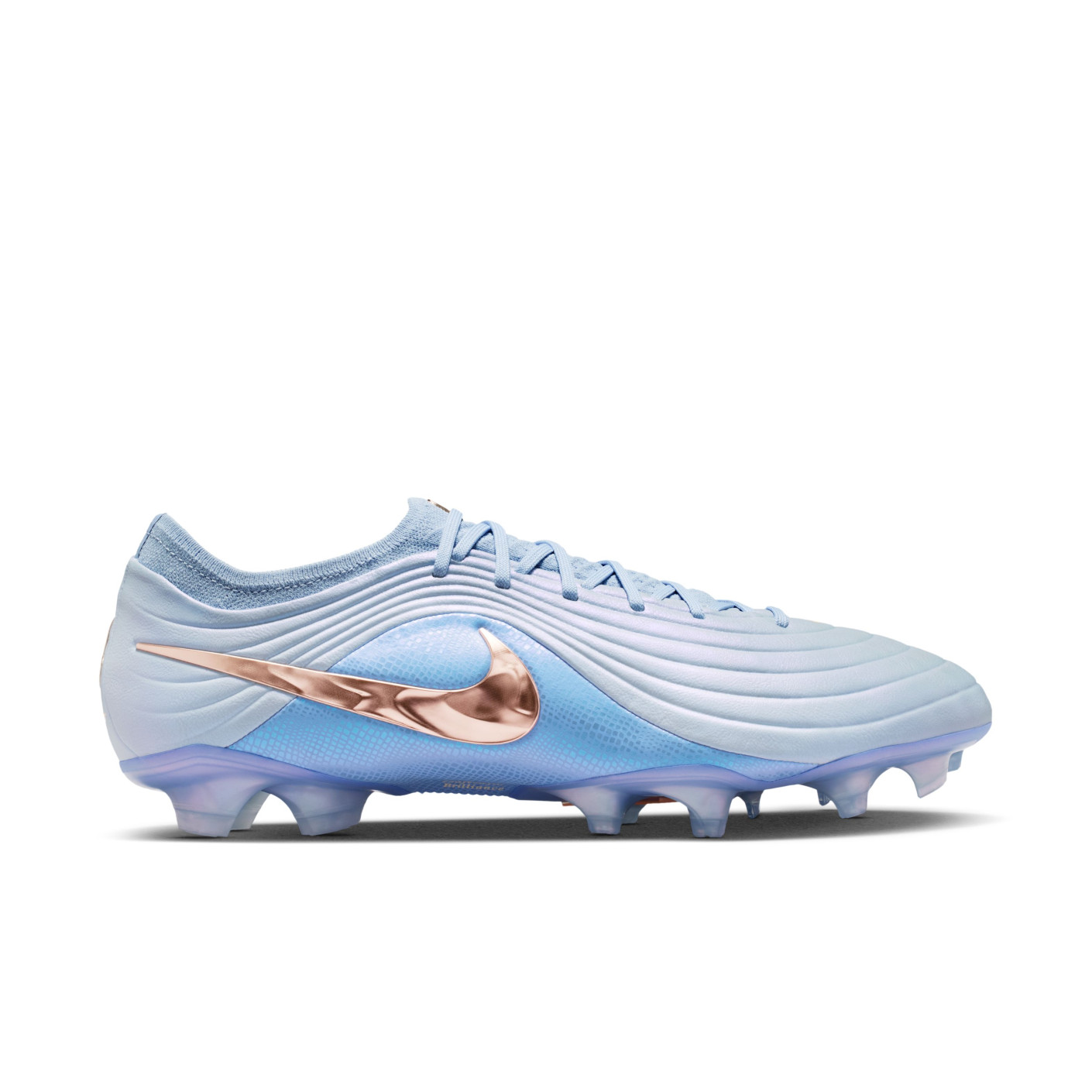 Nike Tiempo Maestro LV8 Elite Gras Voetbalschoenen (FG) Lichtblauw Paarsblauw Brons