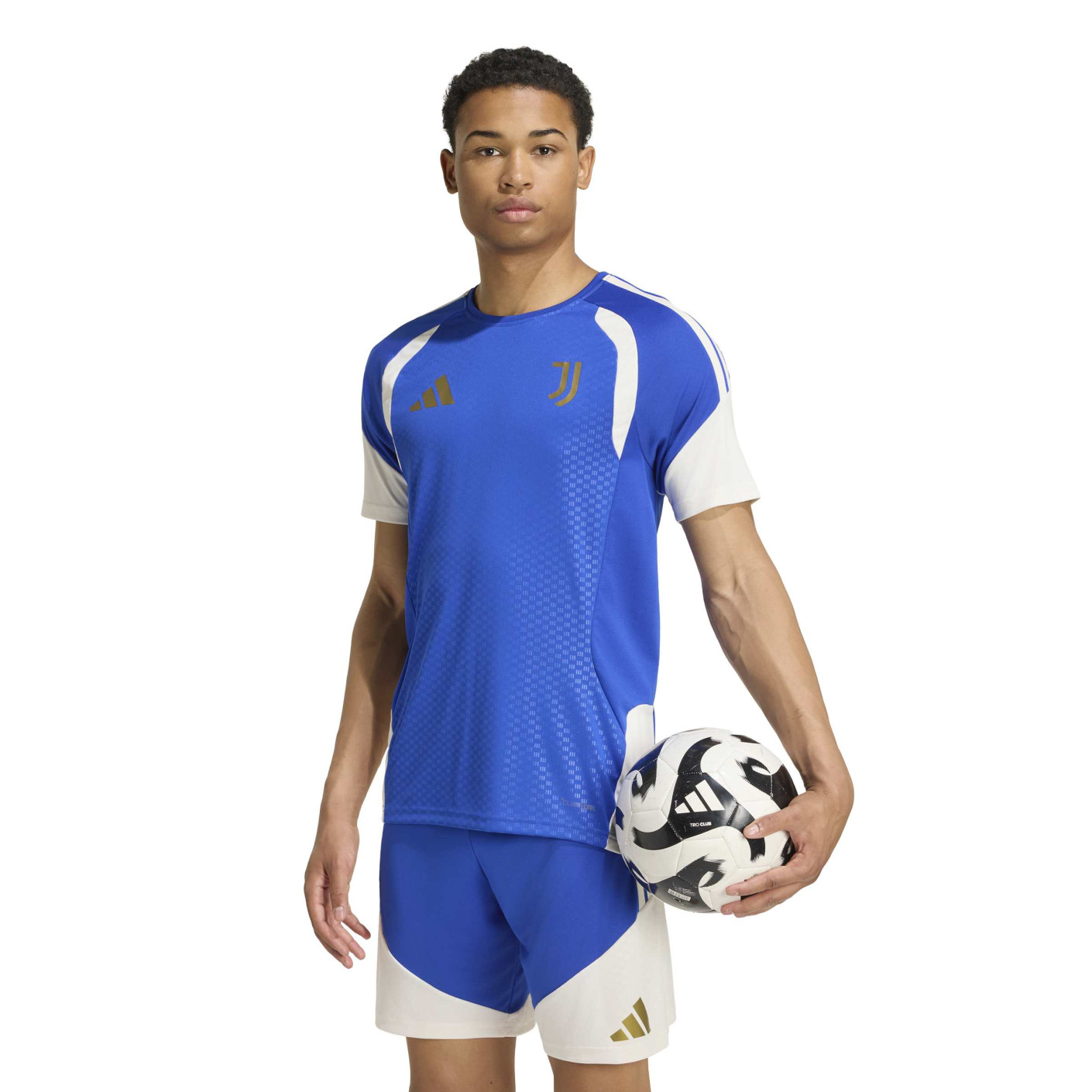 adidas Juventus Trainingsshirt 2026-2027 Blauw Wit Goud