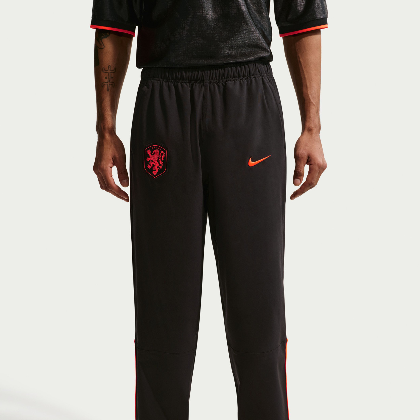 Nike Netherlands Energy Tracksuit 2026-2028 White Black Orange