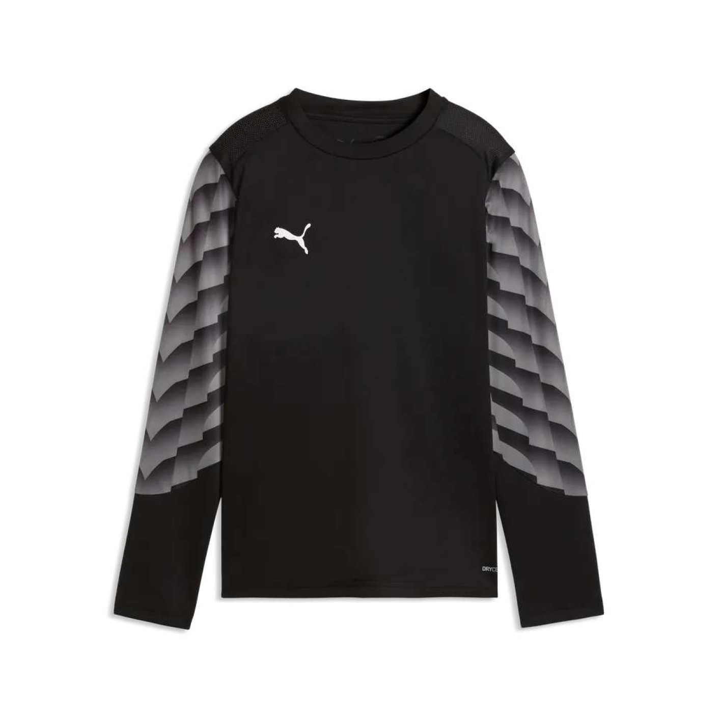 PUMA TeamLiga26 Long Sleeve Goalkeeper Shirt Kids Black White