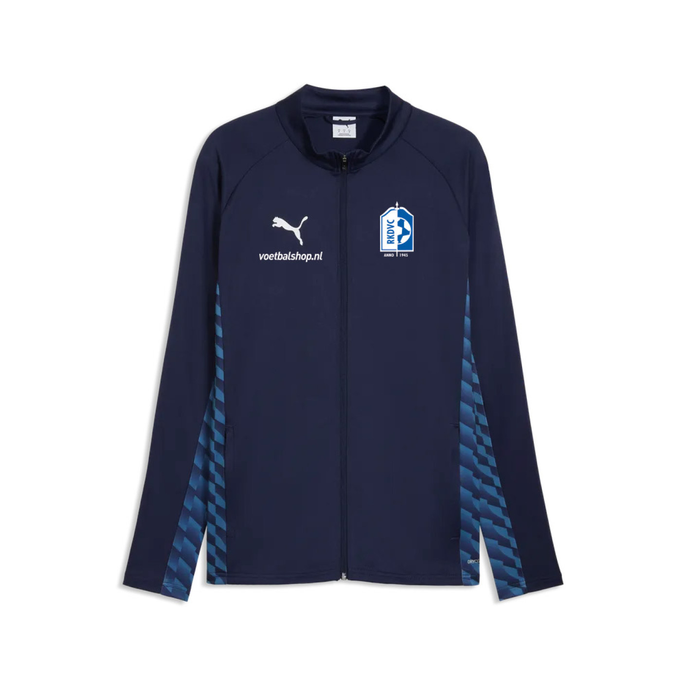 RKDVC Trainingsjack Trainers Senior Donkerblauw