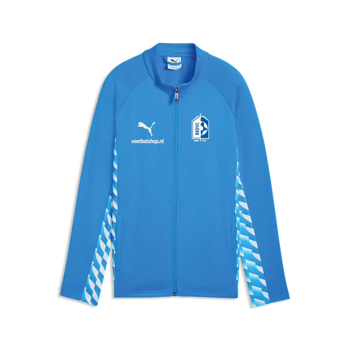 RKDVC Trainingsjack Junior Blauw