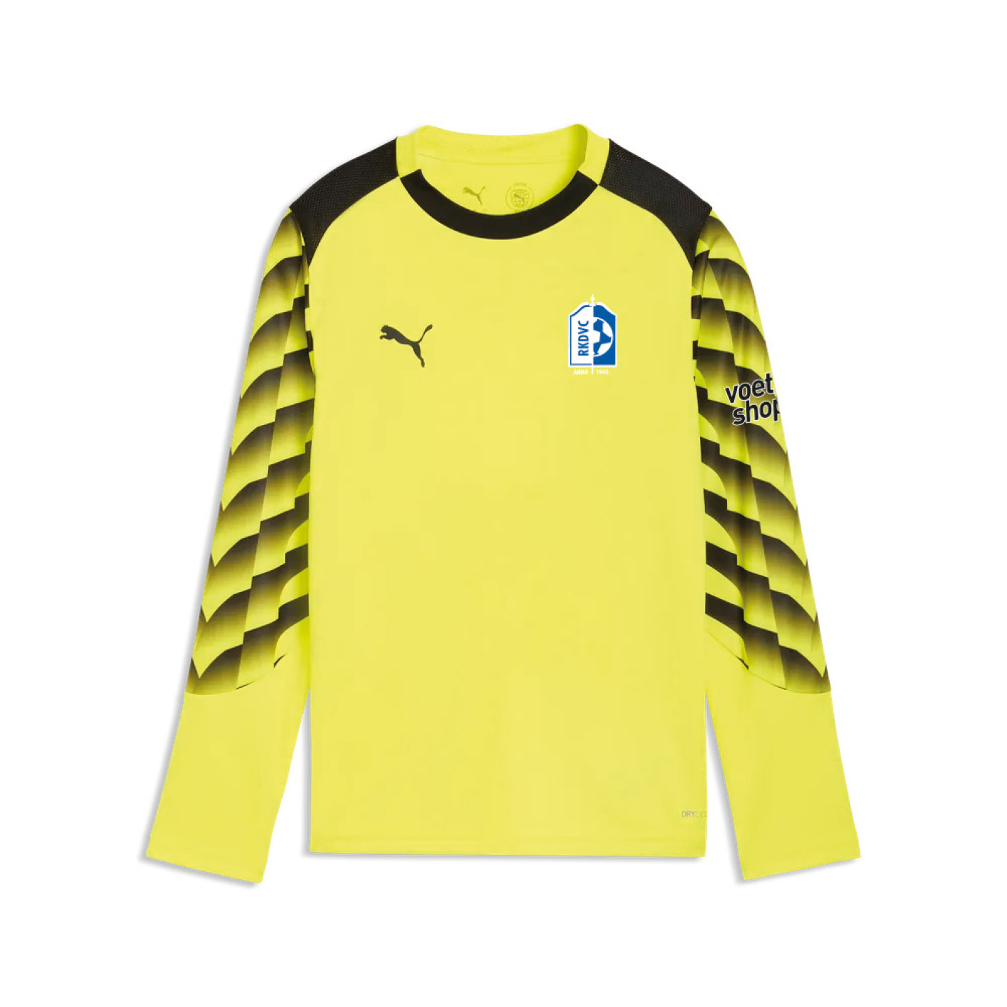 RKDVC Keepersshirt Junior Geel