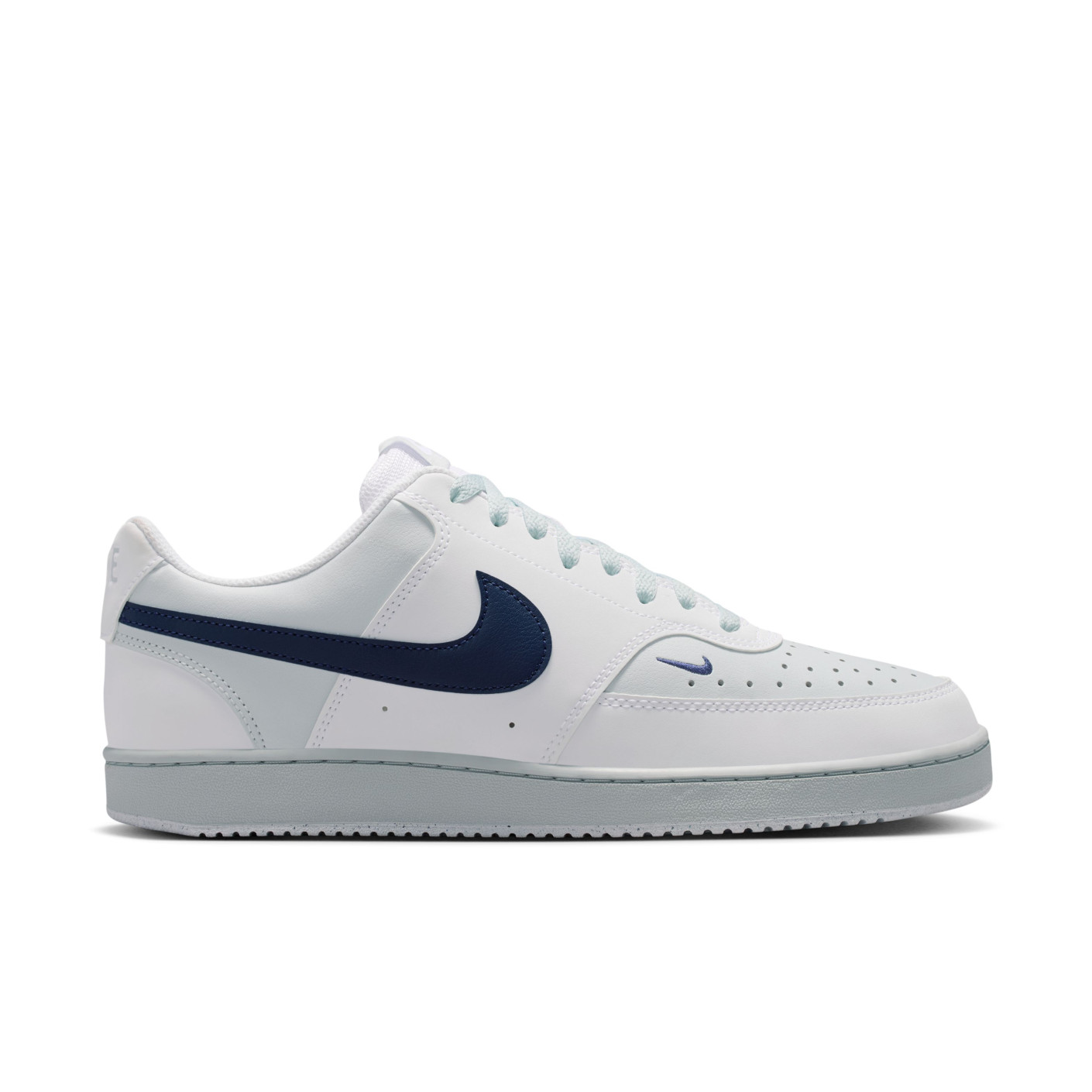 Nike Court Vision Low Sneakers White Dark Blue Platinum
