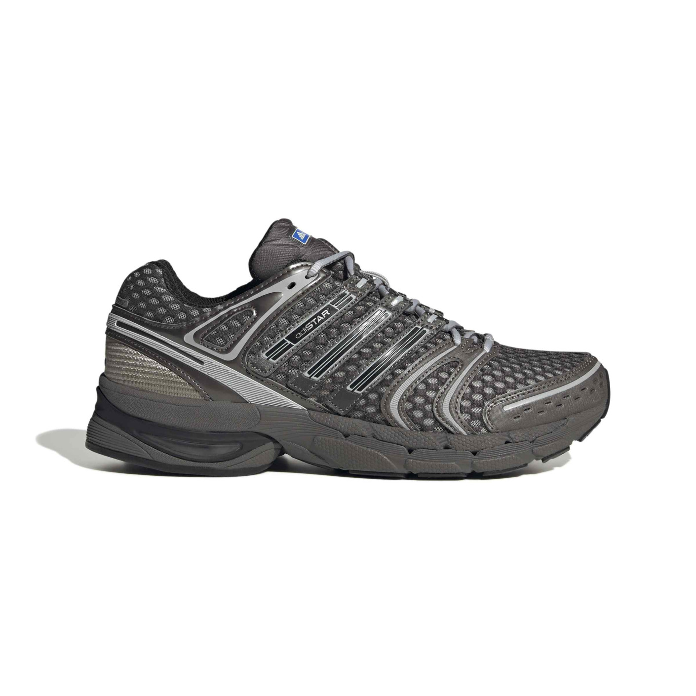 adidas Adistar Control 5 Trace Grey Metallic Core Black Light Brown Sneakers