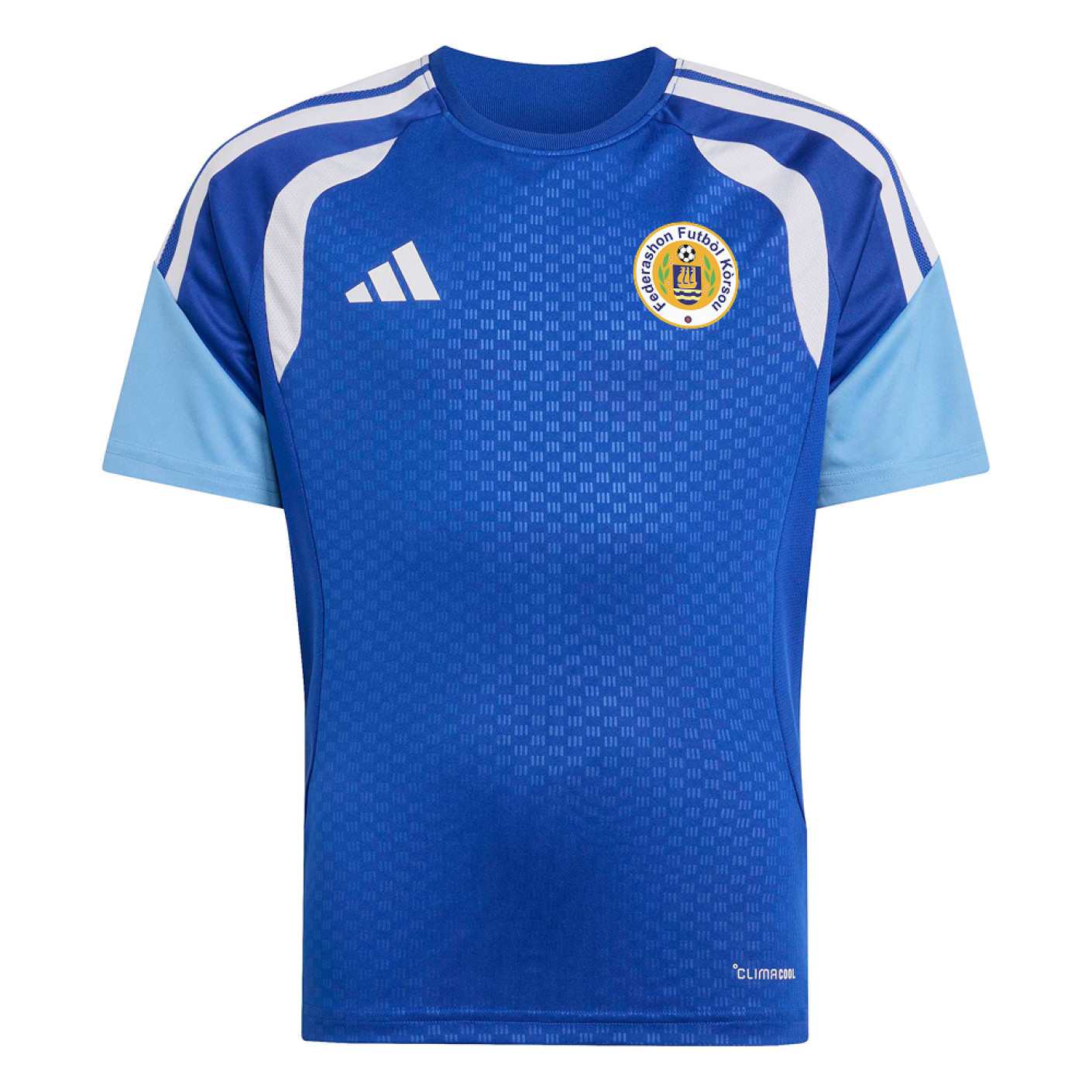 adidas FFK Curaçao Training Shirt 2026-2028 Kids Blue