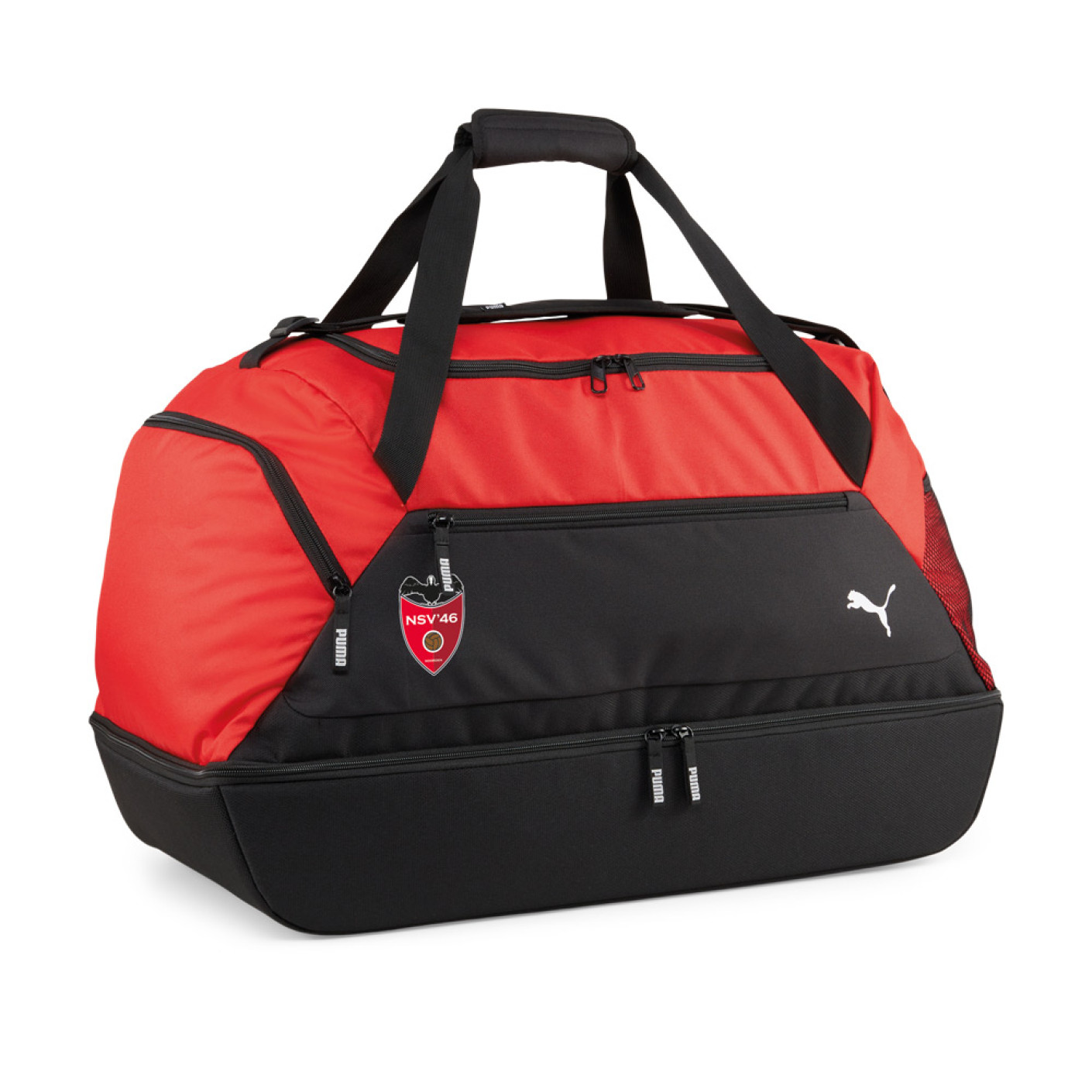 NSV '46 Voetbaltas Zwart Rood