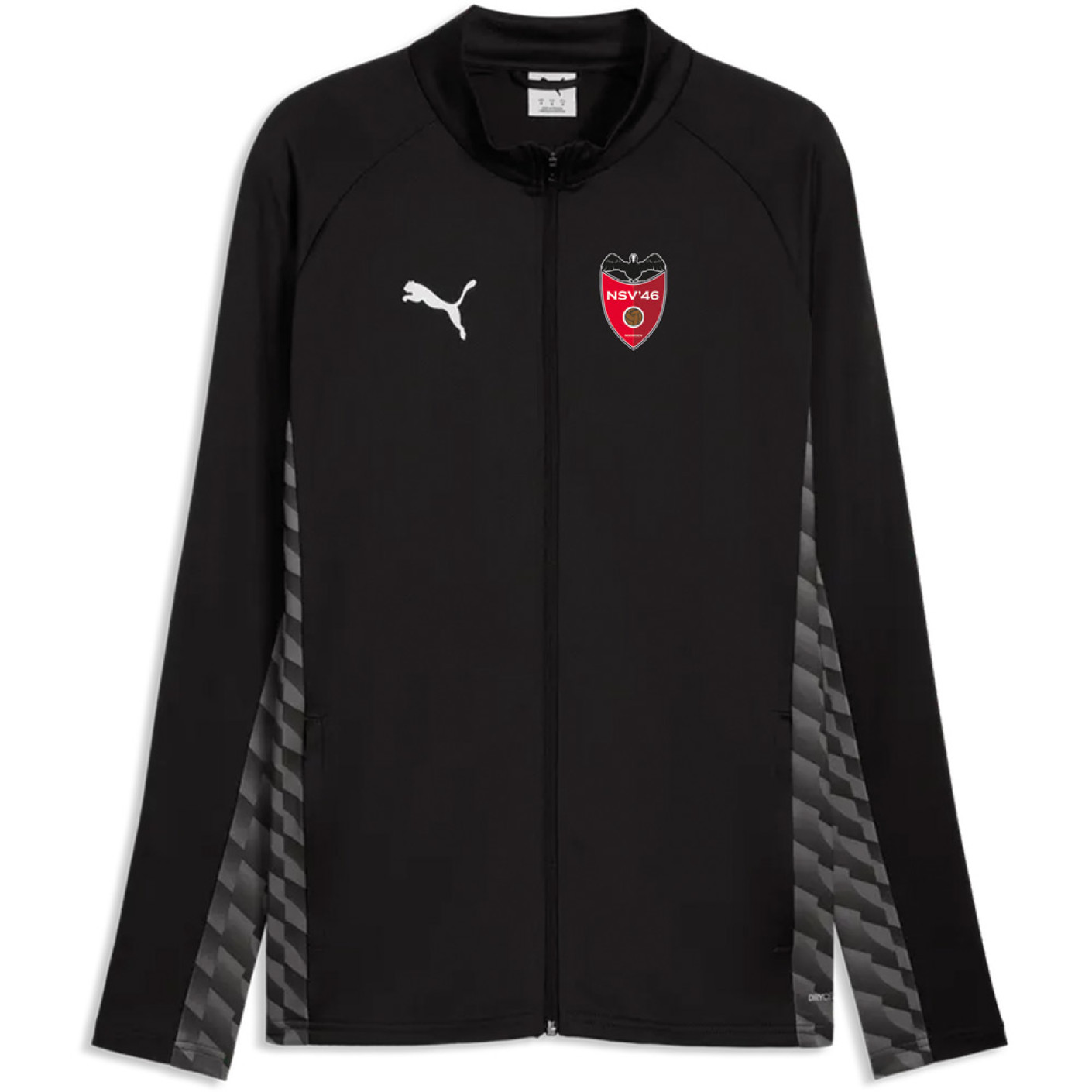 NSV '46 Trainingsjack Senior Zwart