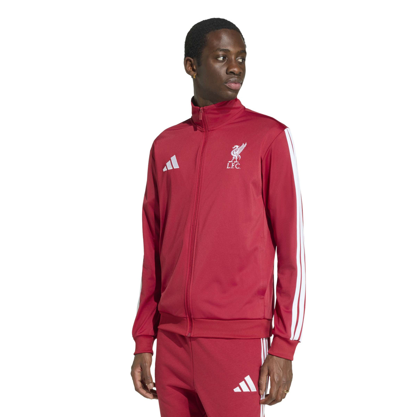 adidas Liverpool DNA Training Jacket 2026-2027 Red White