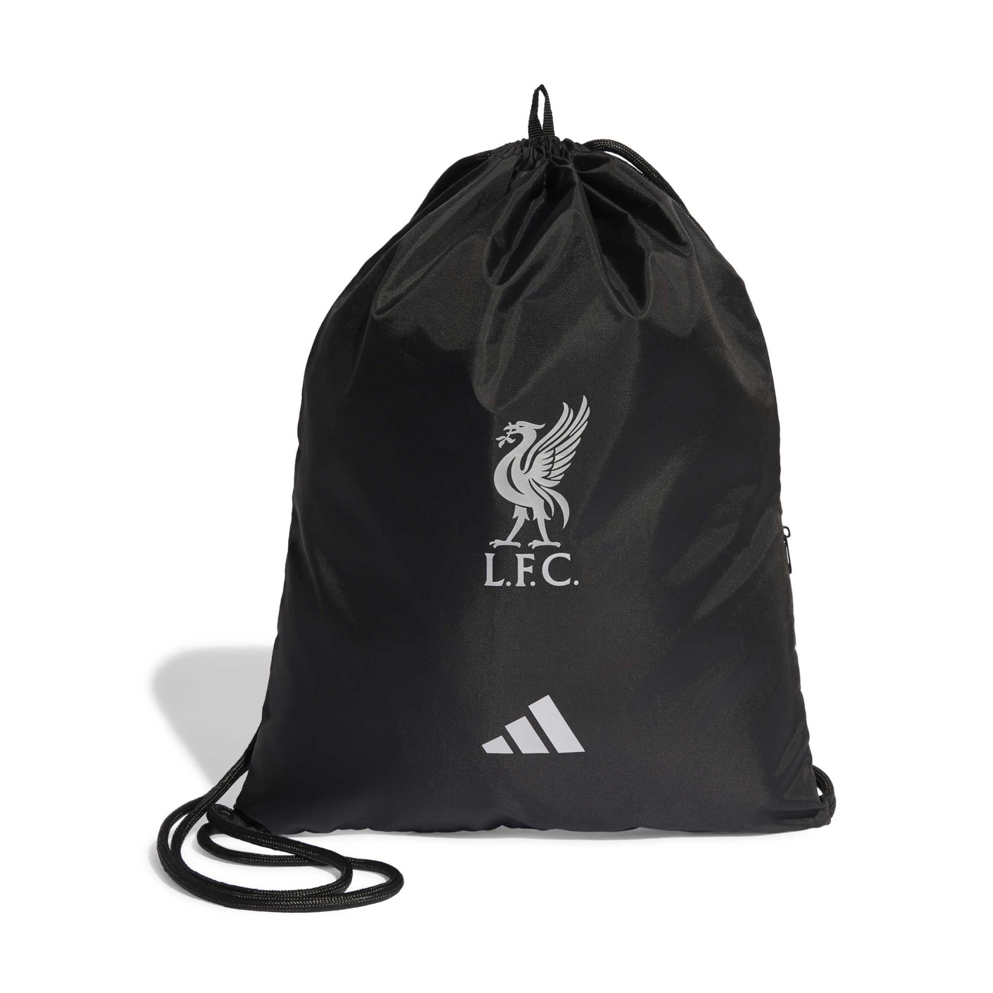 adidas Liverpool Gym Bag Black Silver