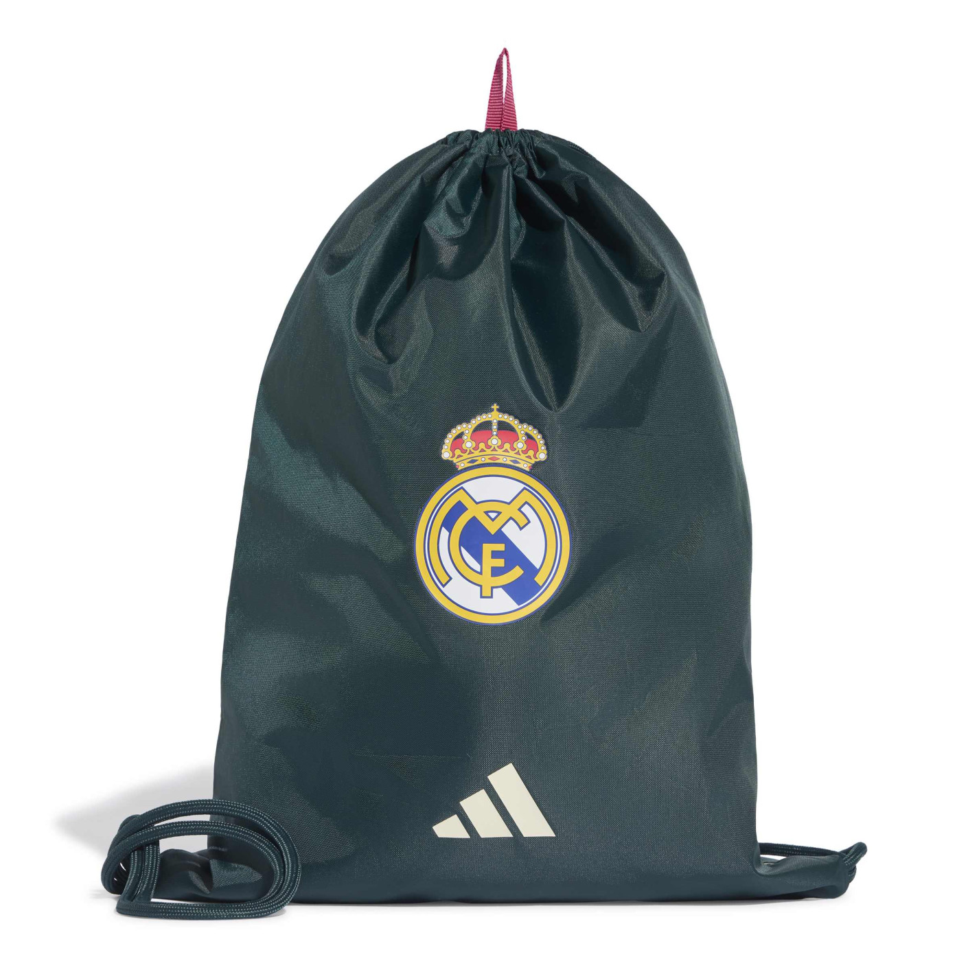 adidas Real Madrid Gymtas Donkergroen Wit Roze