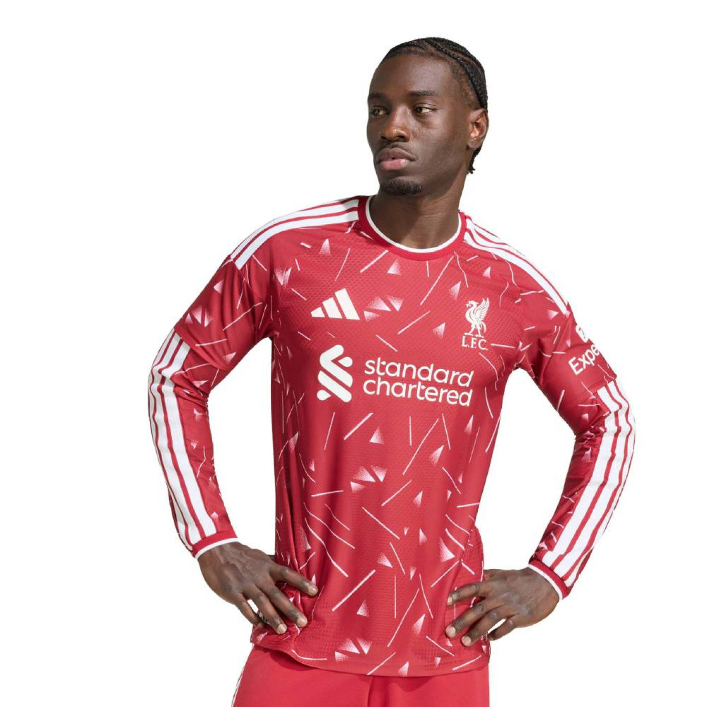 adidas Liverpool Thuisshirt Authentic Lange Mouwen 2026-2027