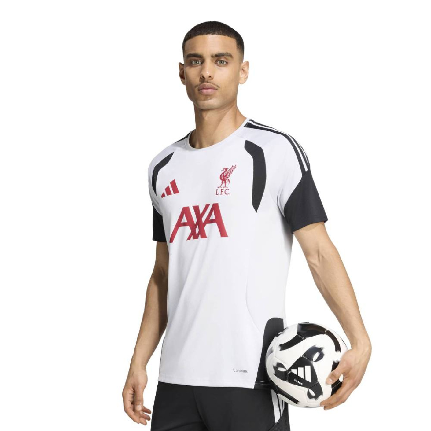 adidas Liverpool Training Shirt 2026-2027 White Black Red