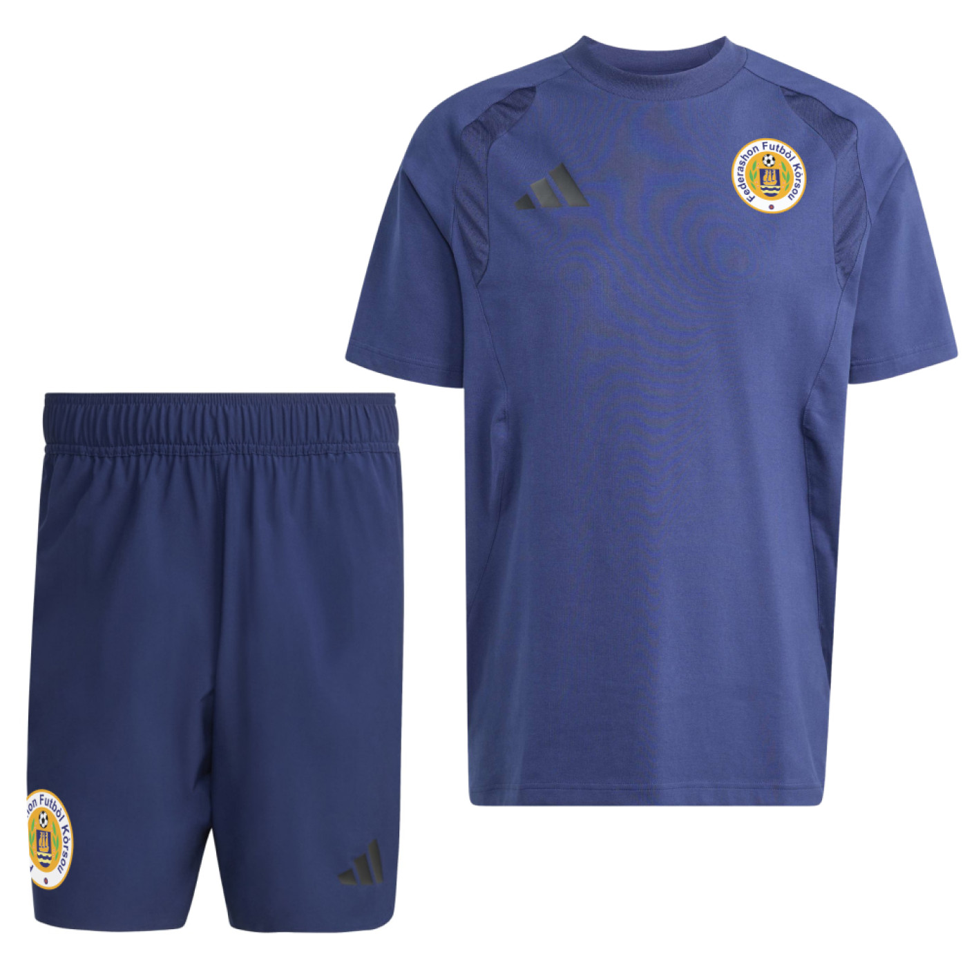 adidas FFK Curaçao Tiro Travel Training Set 2026-2028 Dark Blue