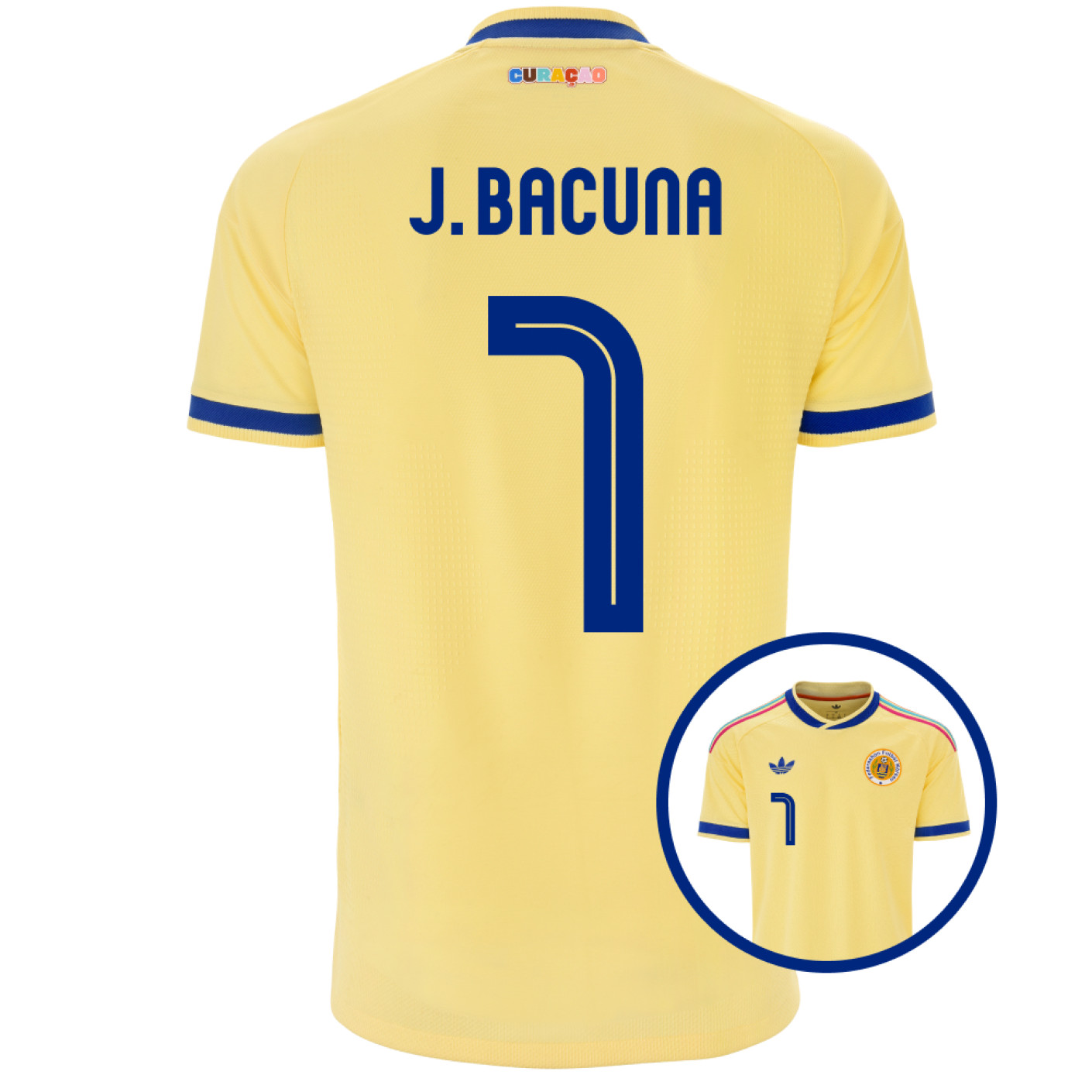 adidas FFK Curaçao J. Bacuna 7 Uitshirt 2026-2028