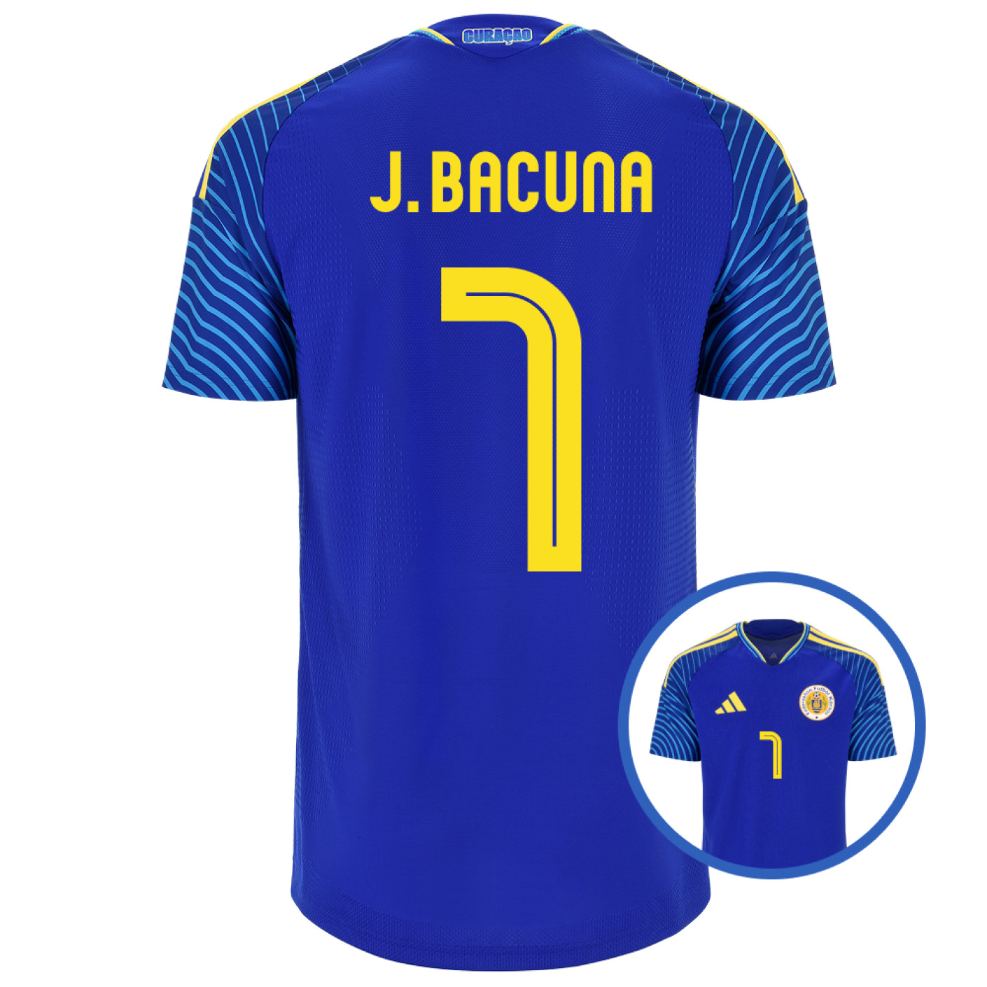 adidas FFK Curaçao J. Bacuna 7 Thuisshirt Authentic 2026-2028