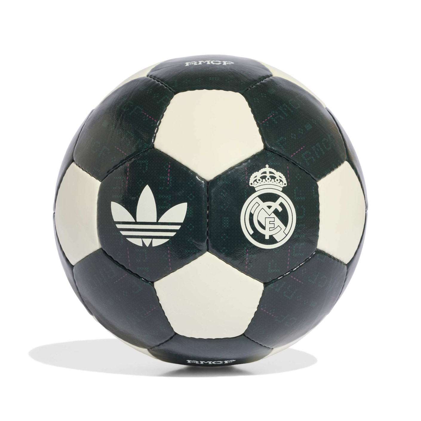 adidas Real Madrid Originals Club Voetbal Maat 5 Donkergroen Wit