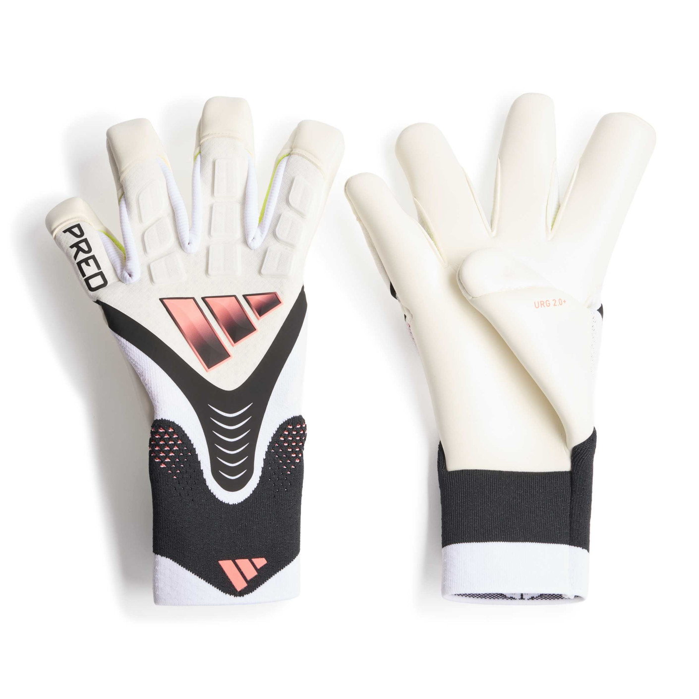 adidas Predator Pro Hybrid Keepershandschoenen Wit Zwart Roze