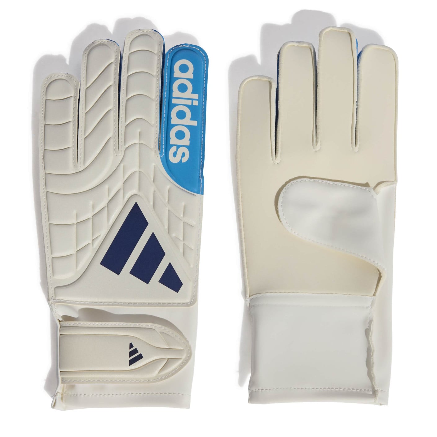 adidas Copa Club Keepershandschoenen Kids Wit Blauw Donkerblauw