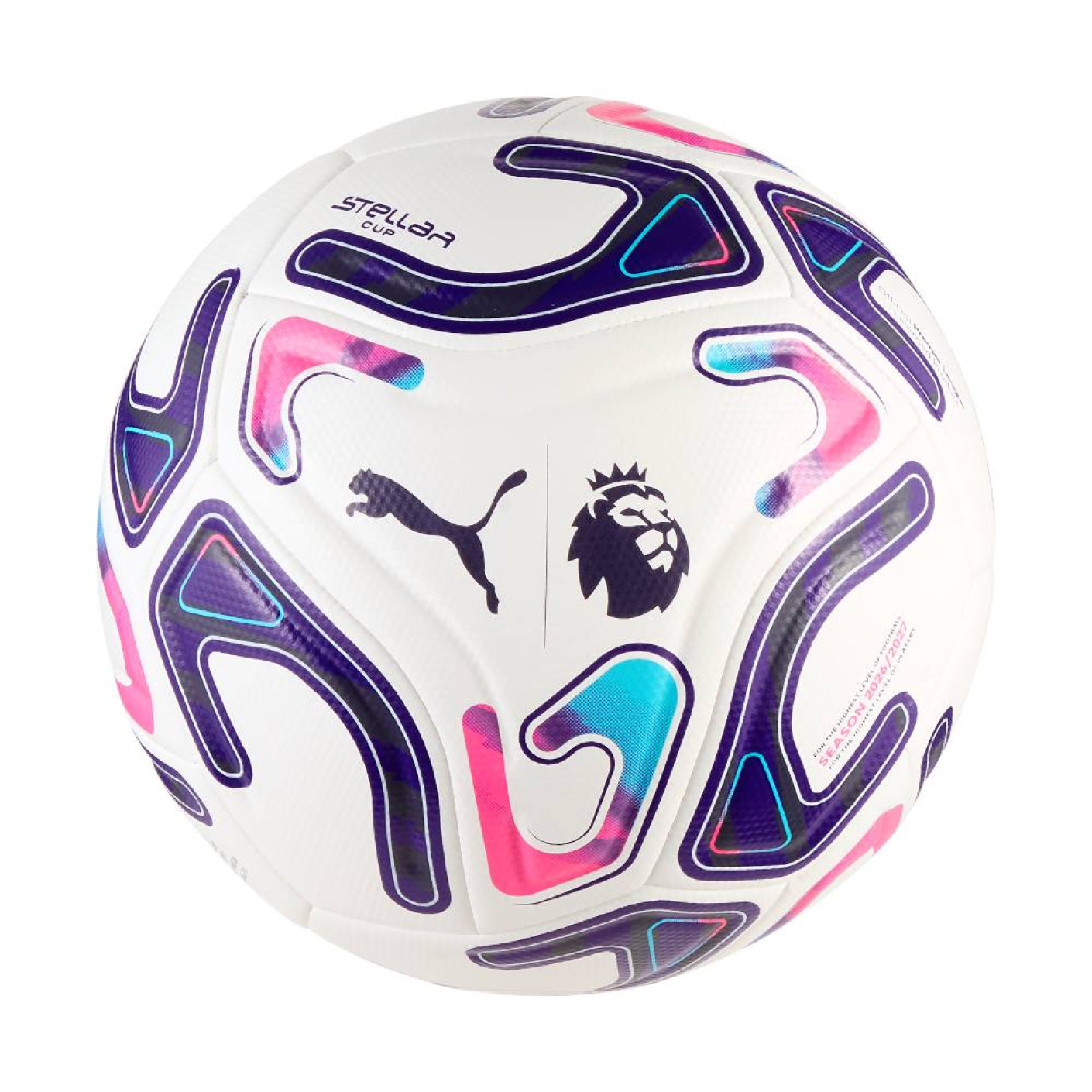 PUMA Stellar Cup Premier League Reactivity Voetbal 2026-2027 Wit Multicolor
