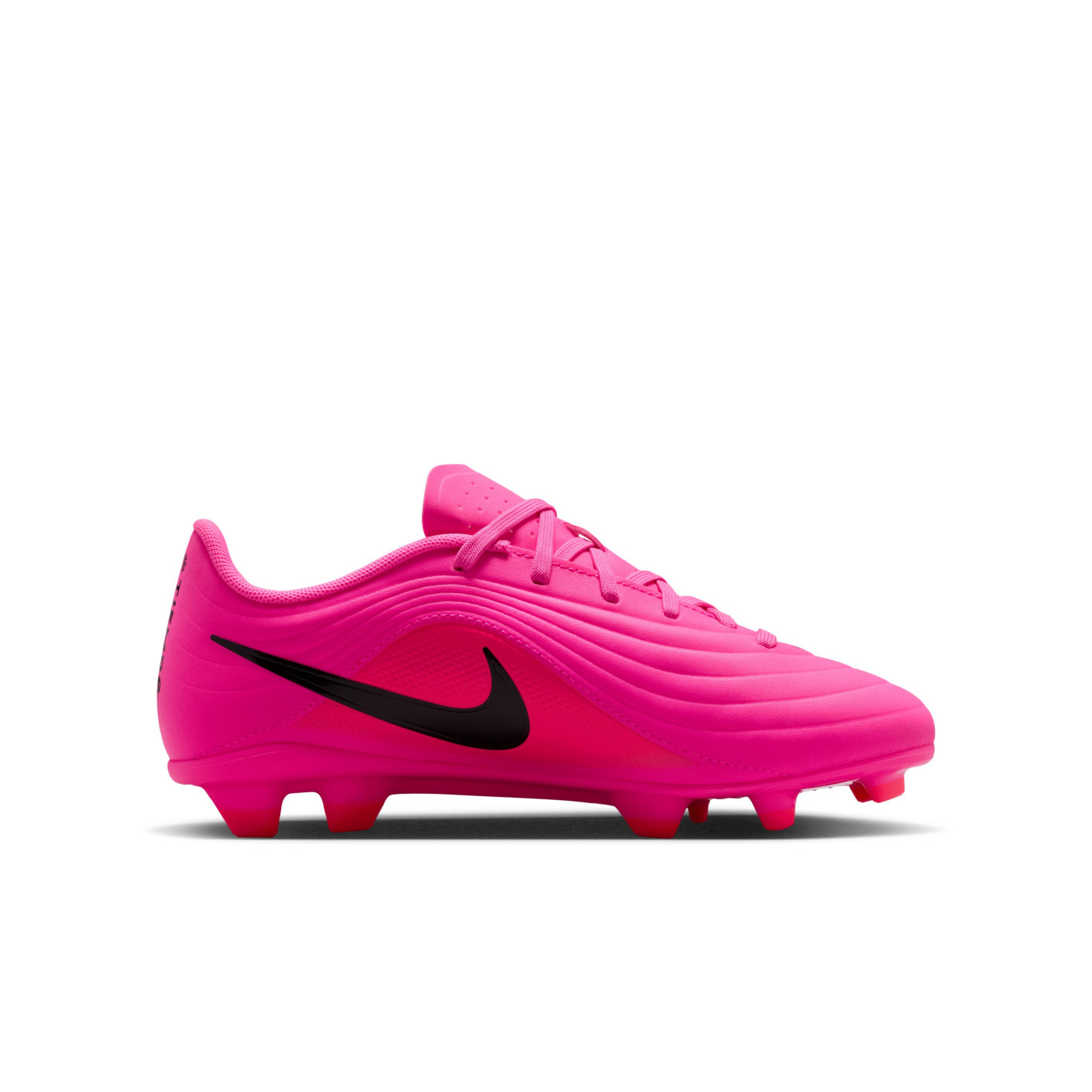 Nike Tiempo Maestro Club Gras / Kunstgras Voetbalschoenen (MG) Kids Felroze Zwart