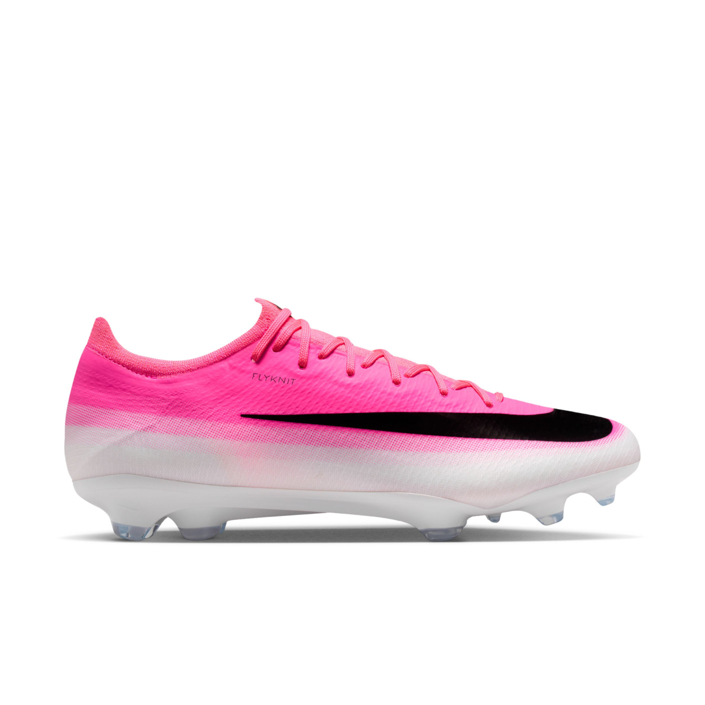 Nike Mercurial Vapor 17 Pro Gras Voetbalschoenen (FG) Felroze Wit Zwart
